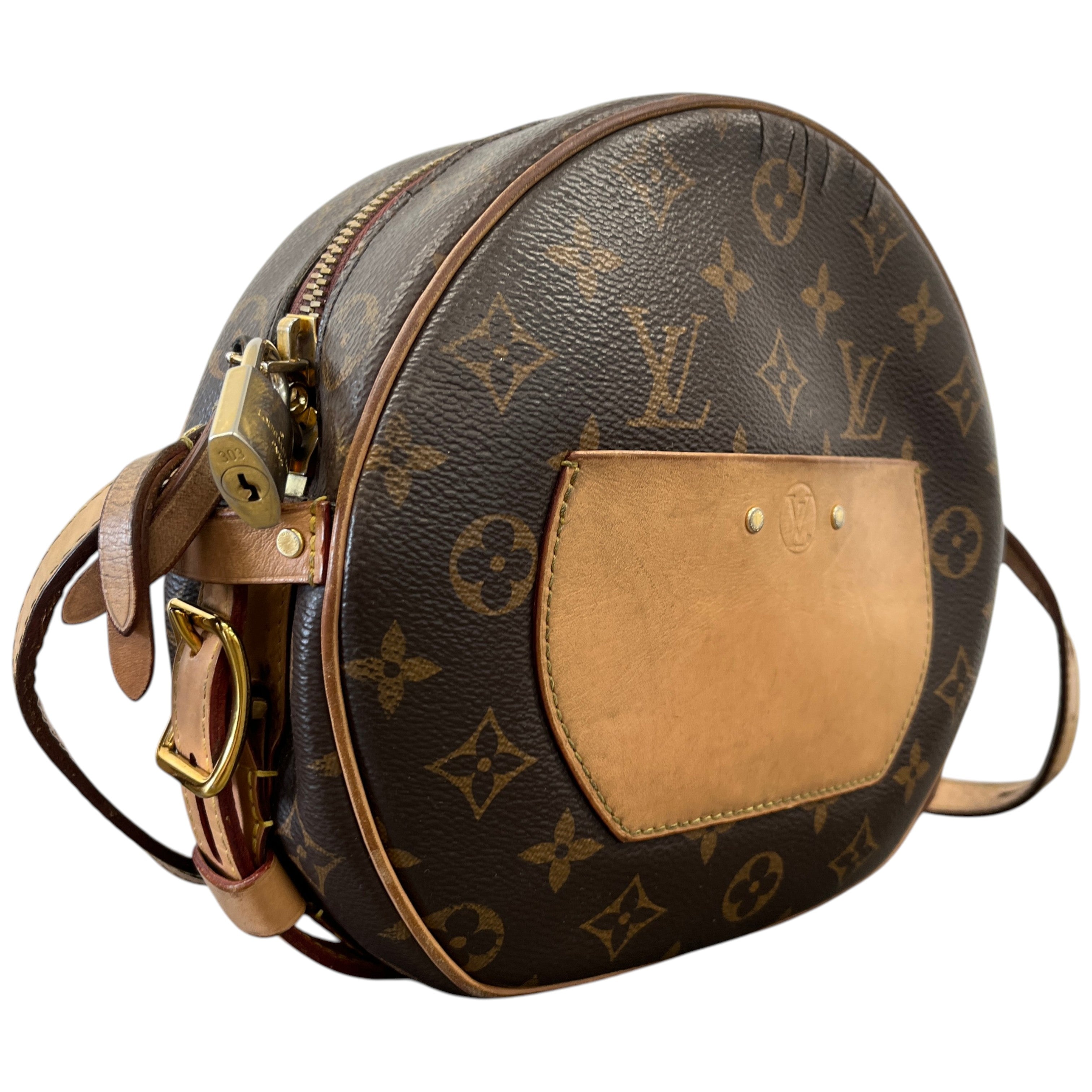 Women's Monogram Boite Chapeau Souple Pm Bag Brown