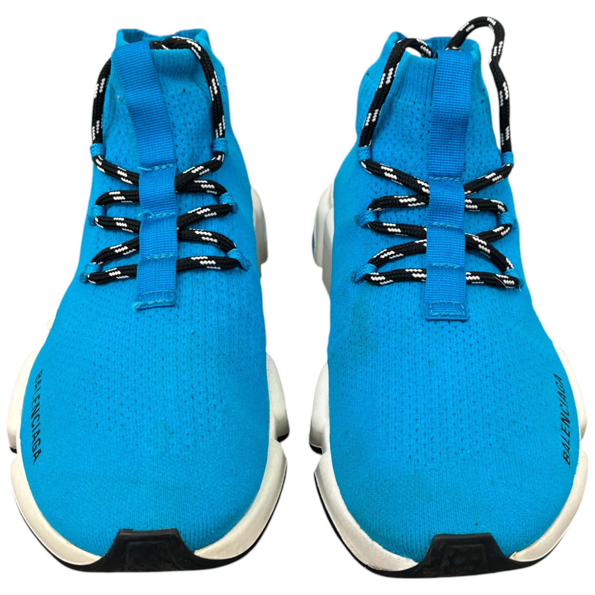 Men's Speed Lace Up High Trainers Blue Size EU 41 / UK 7