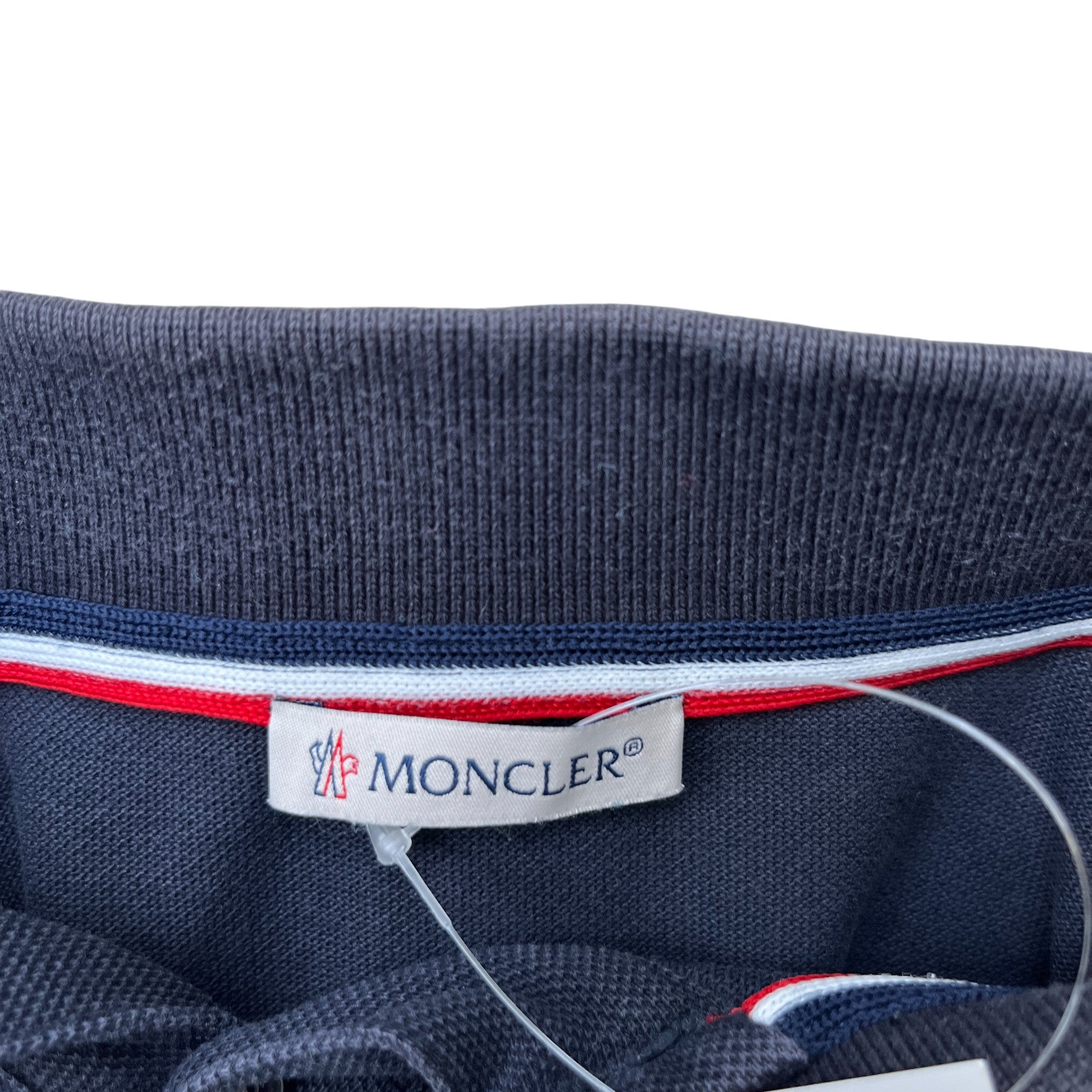 Men's Maglia Manica Corta Polo Shirt Navy Size M