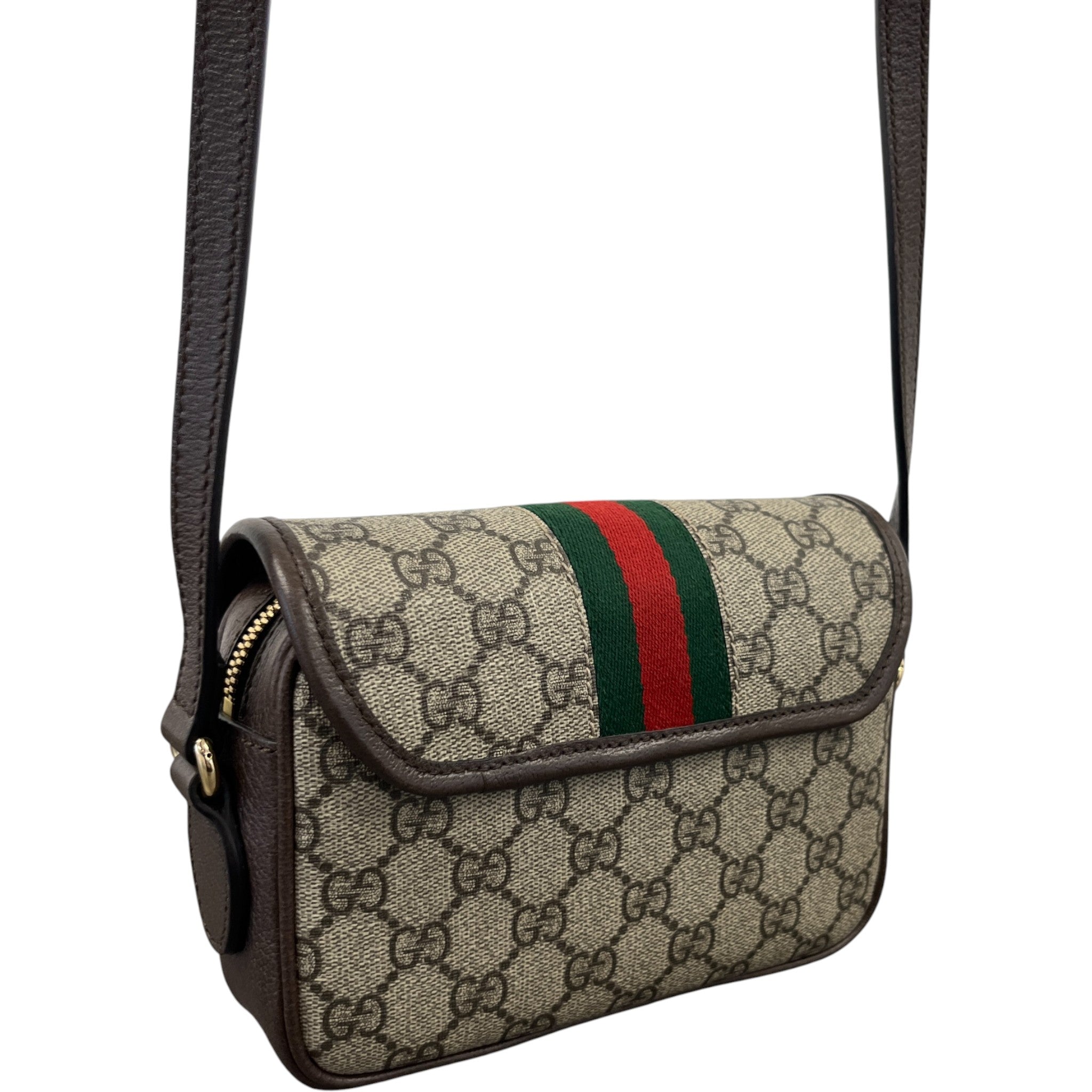 Women's Gg Ophidia Shoulder Bag Brown