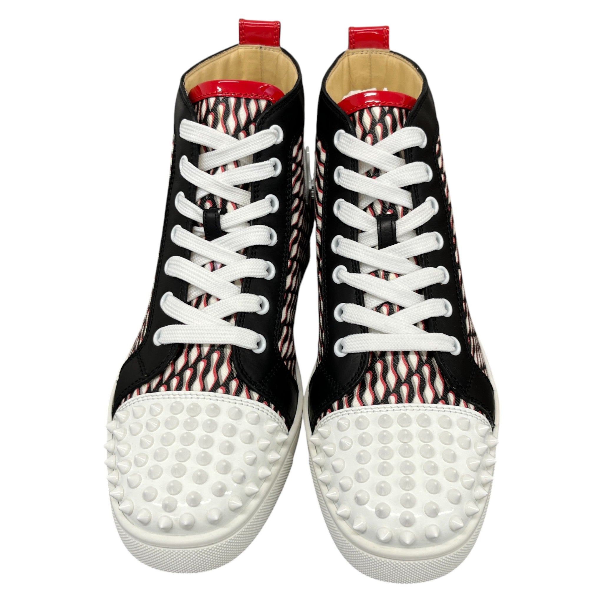 Men's Louis Flat Spikes High Trainers Black Size EU 40 / UK 6