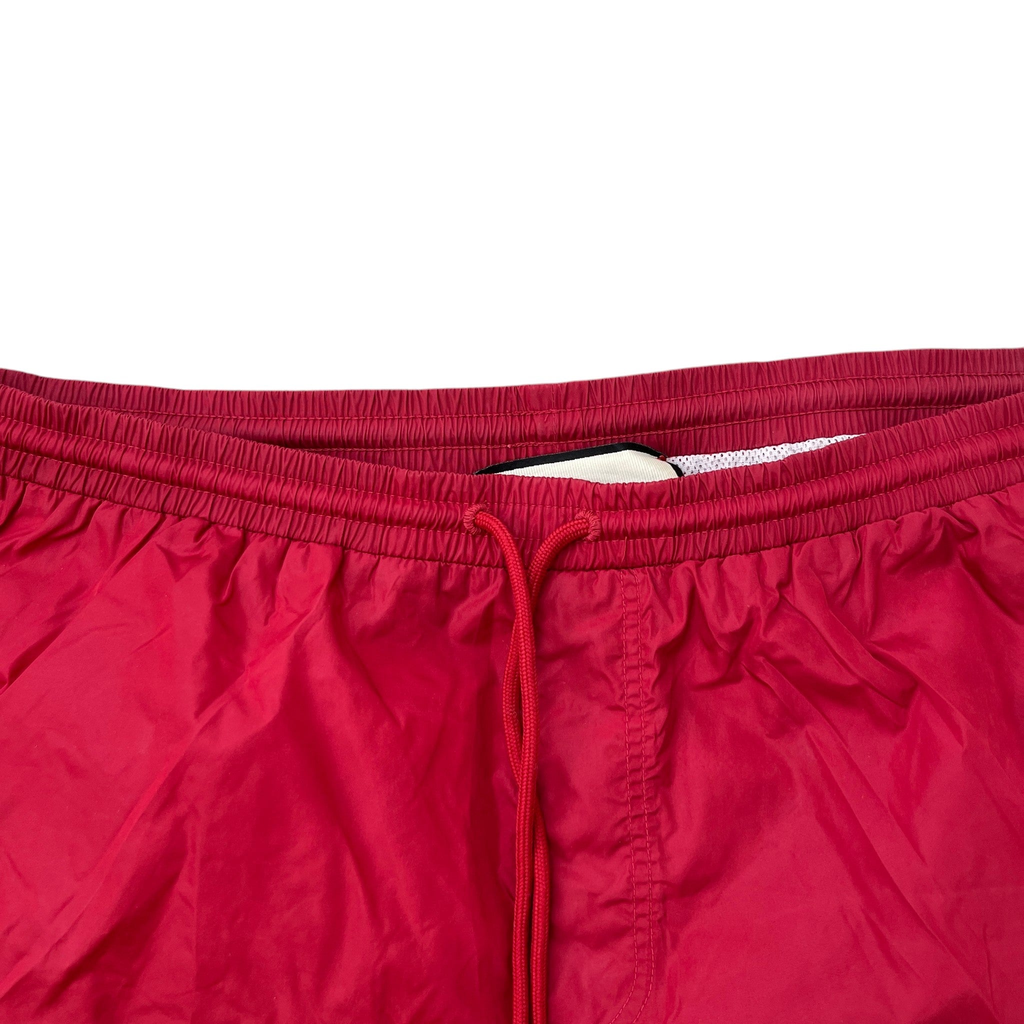 Men's Gg Web Swim Shorts Red Size W32 / IT 48
