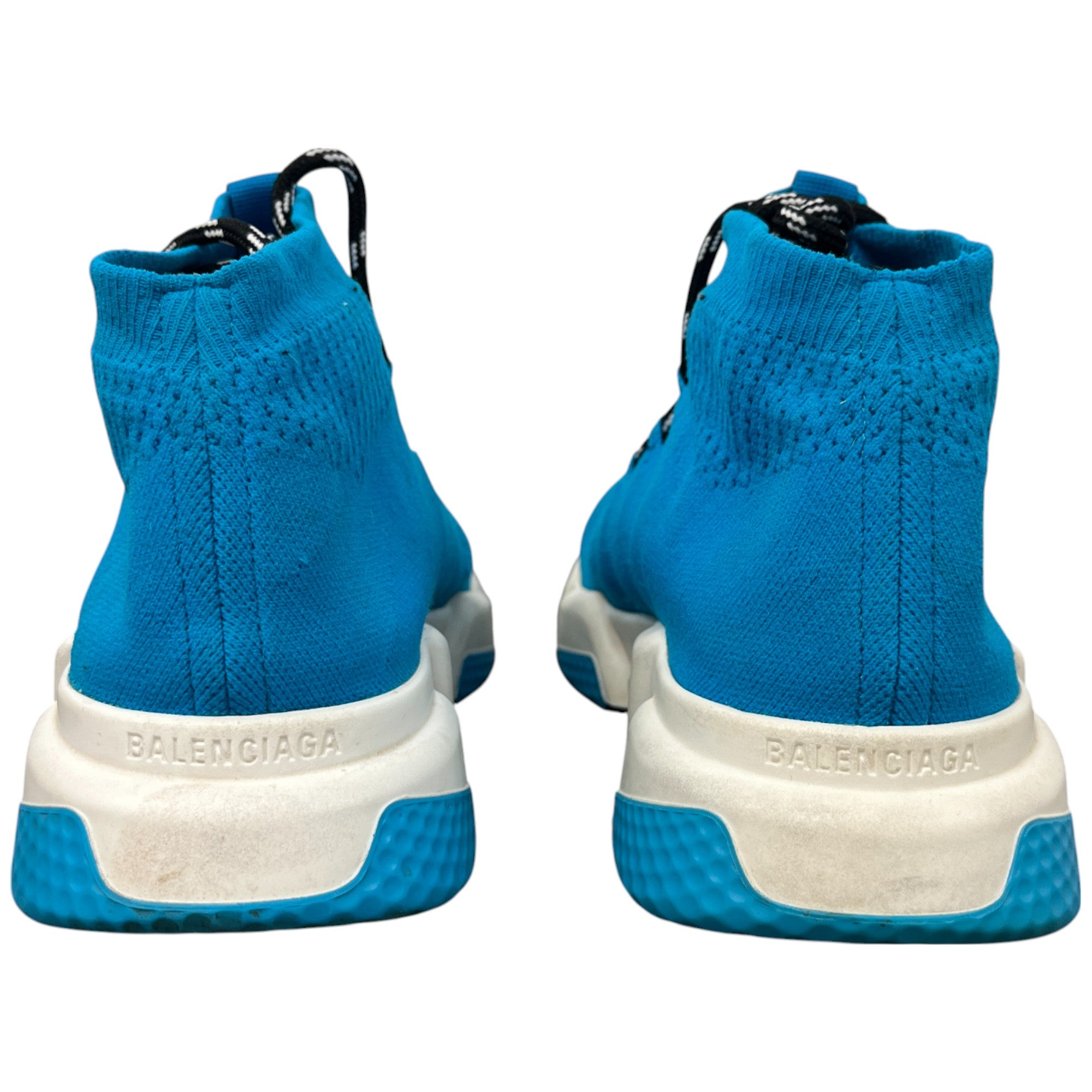 Men's Speed Lace Up High Trainers Blue Size EU 41 / UK 7