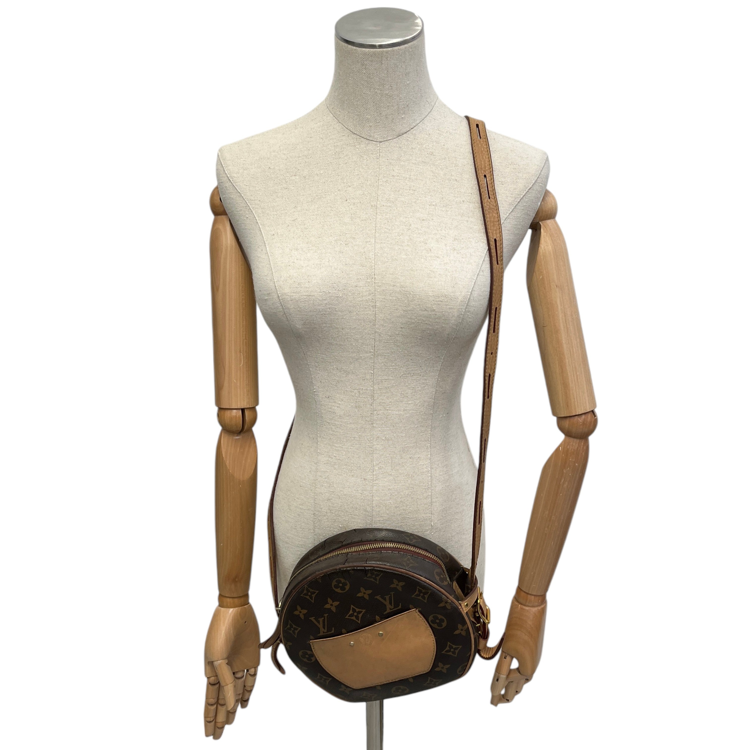 Women's Monogram Boite Chapeau Souple Pm Bag Brown