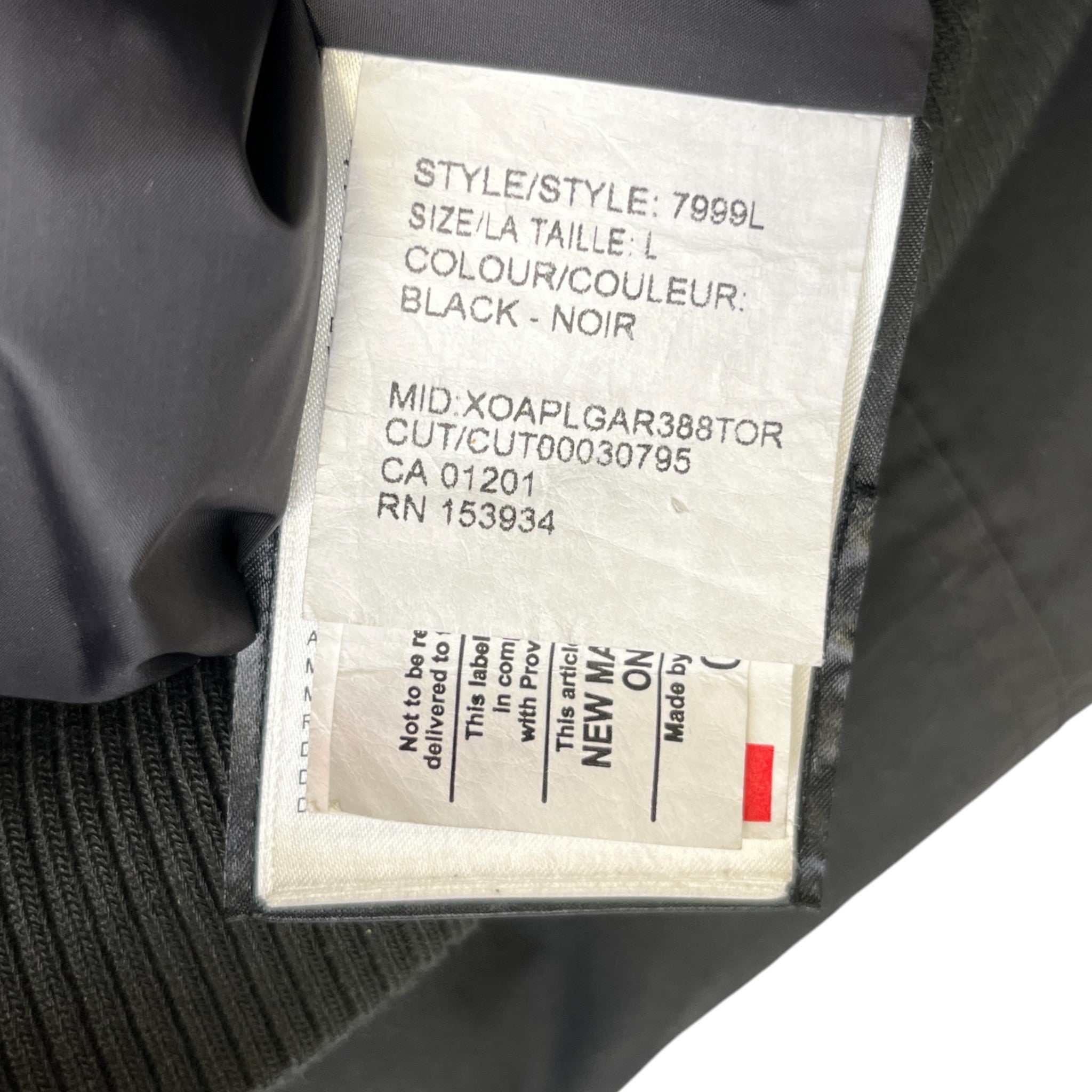 Women's Chilliwack Bomber Down Jacket Black Size L