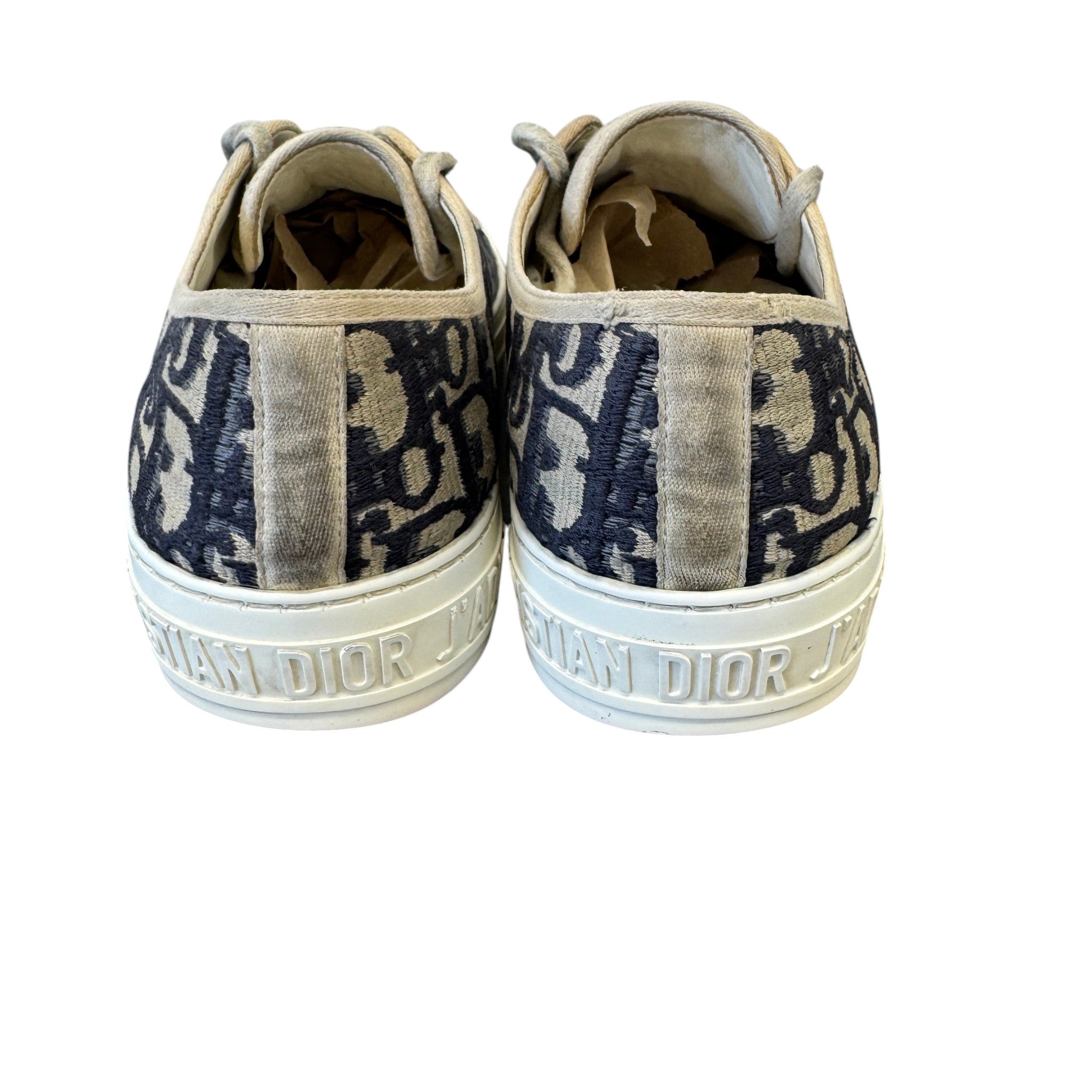 Women's Walk'N'Dior Low Trainers Navy Size EU 38.5 / UK 5.5