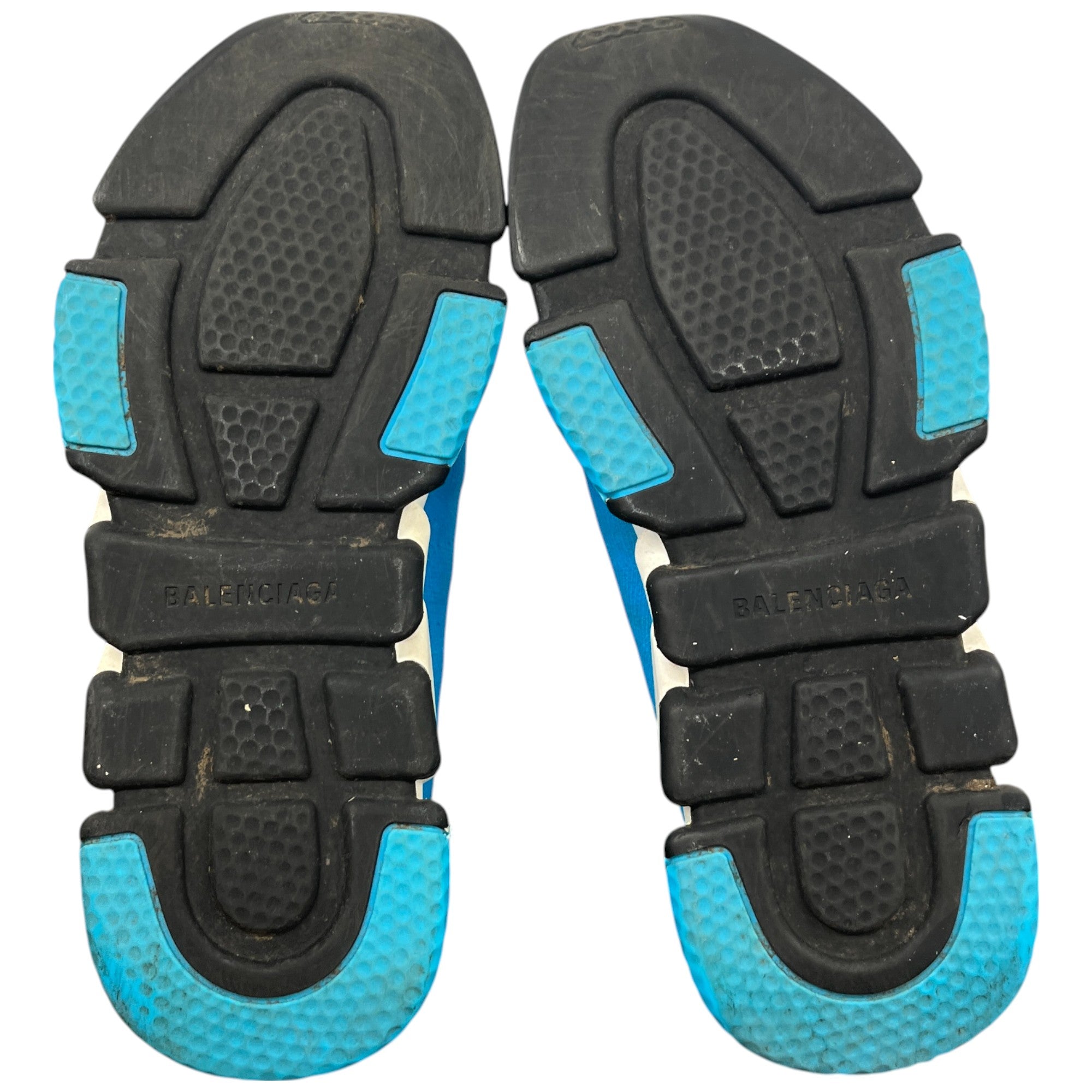 Men's Speed Lace Up High Trainers Blue Size EU 41 / UK 7