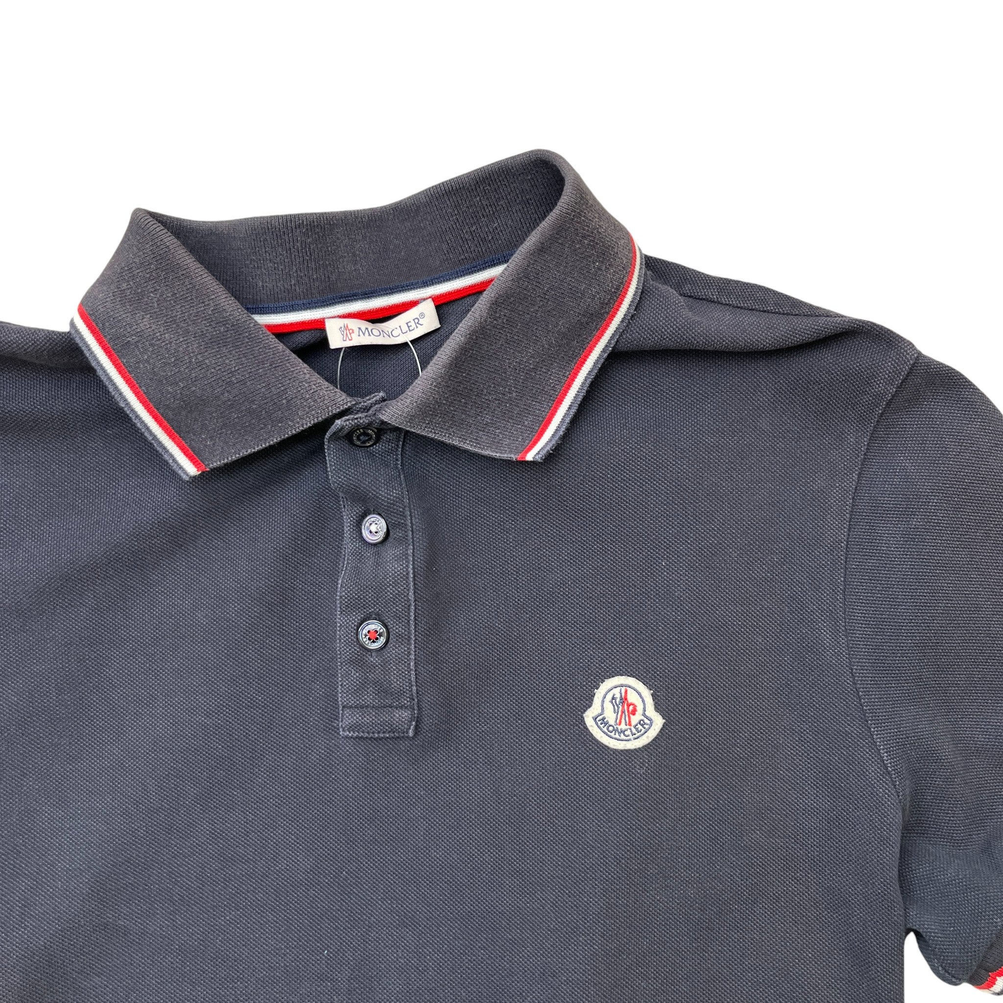 Men's Maglia Manica Corta Polo Shirt Navy Size M