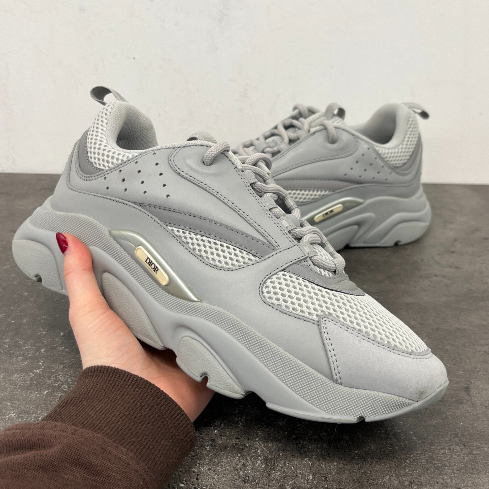 Men's B22 Low Trainers Grey Size EU 43 / UK 9