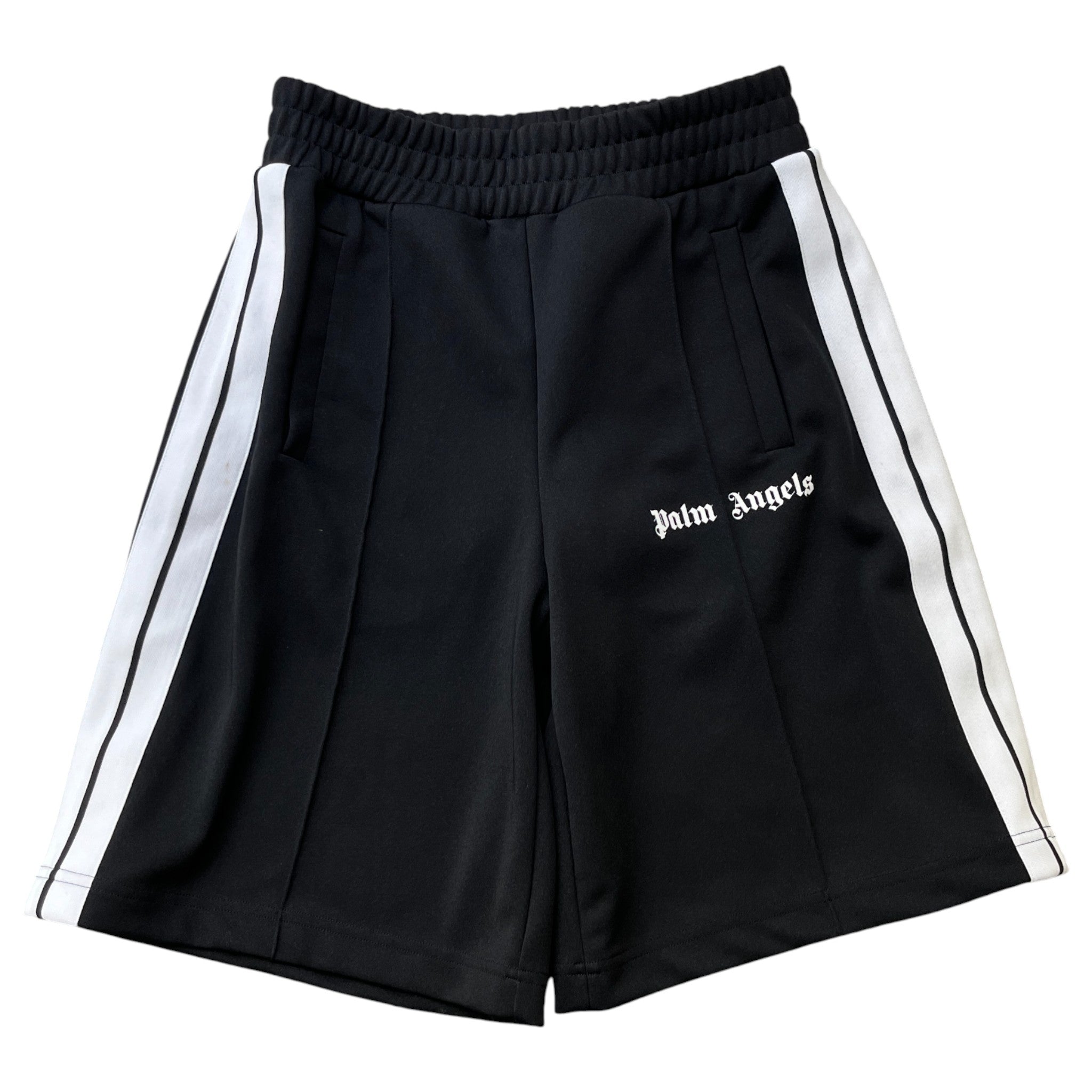 Men's Logo Print Shorts Black Size S