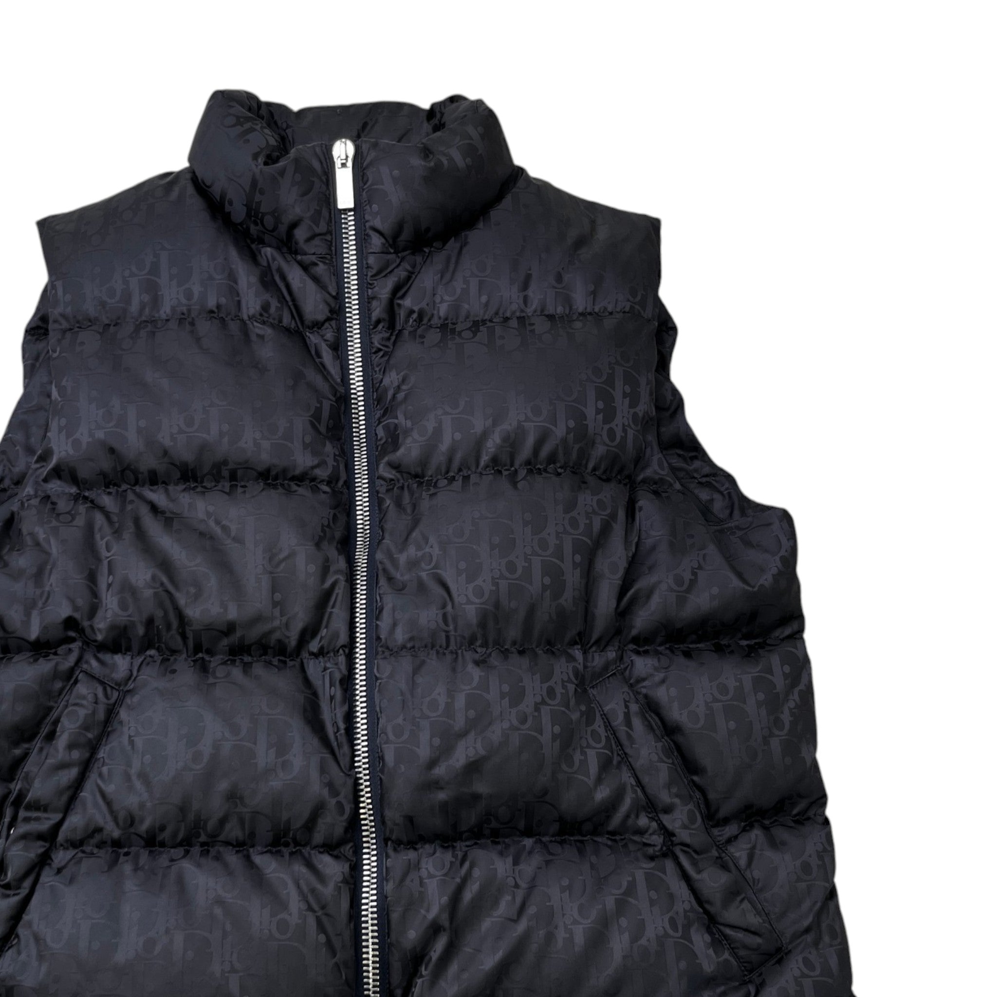 Men's Oblique Gilet Navy Size IT 46 / S