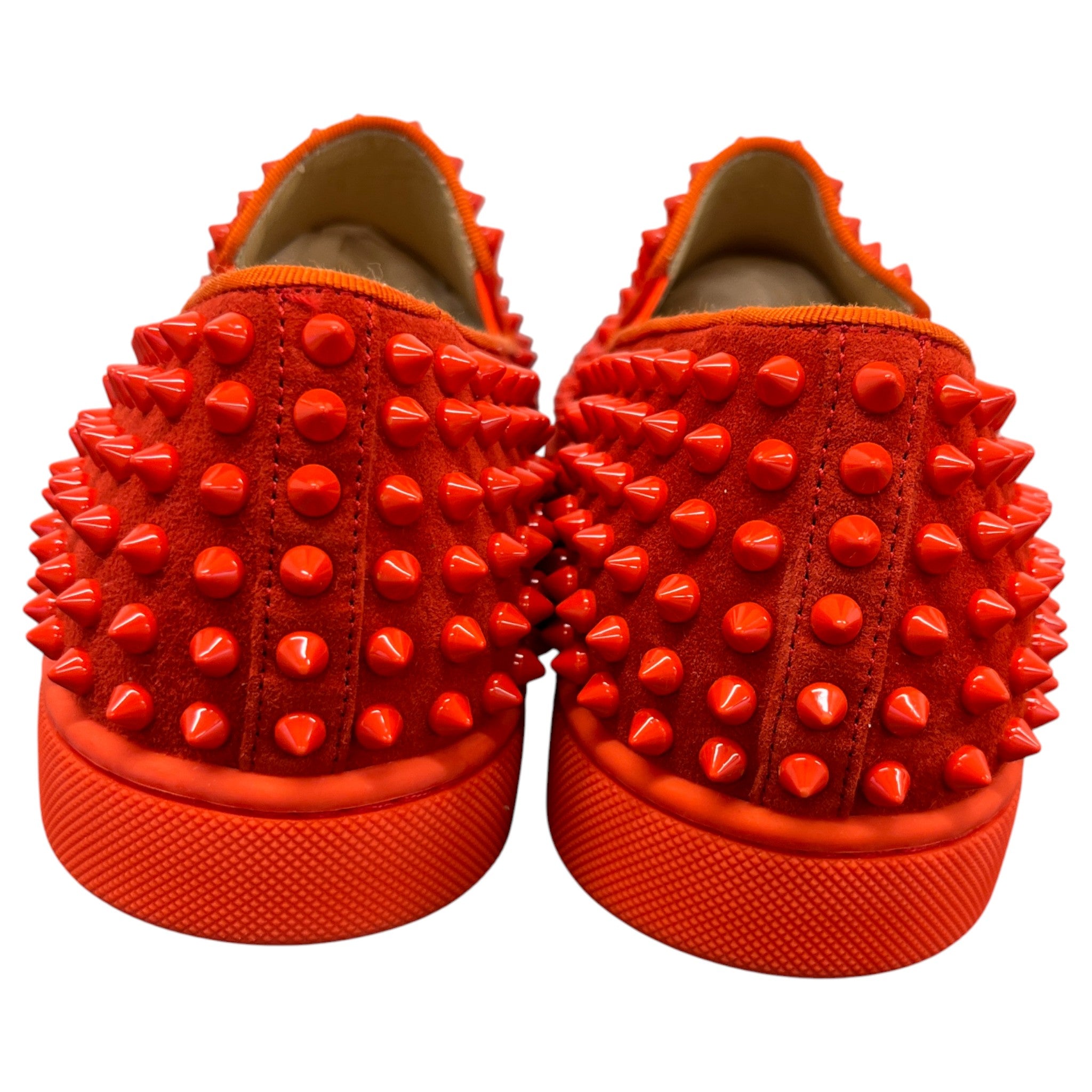 Men's Nazapunta Flat Spikes Loafers Red Size EU 40 / UK 6