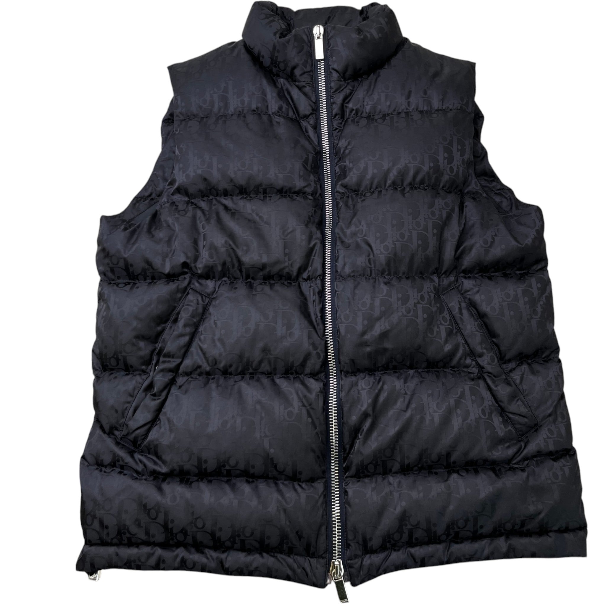 Men's Oblique Gilet Navy Size IT 46 / S