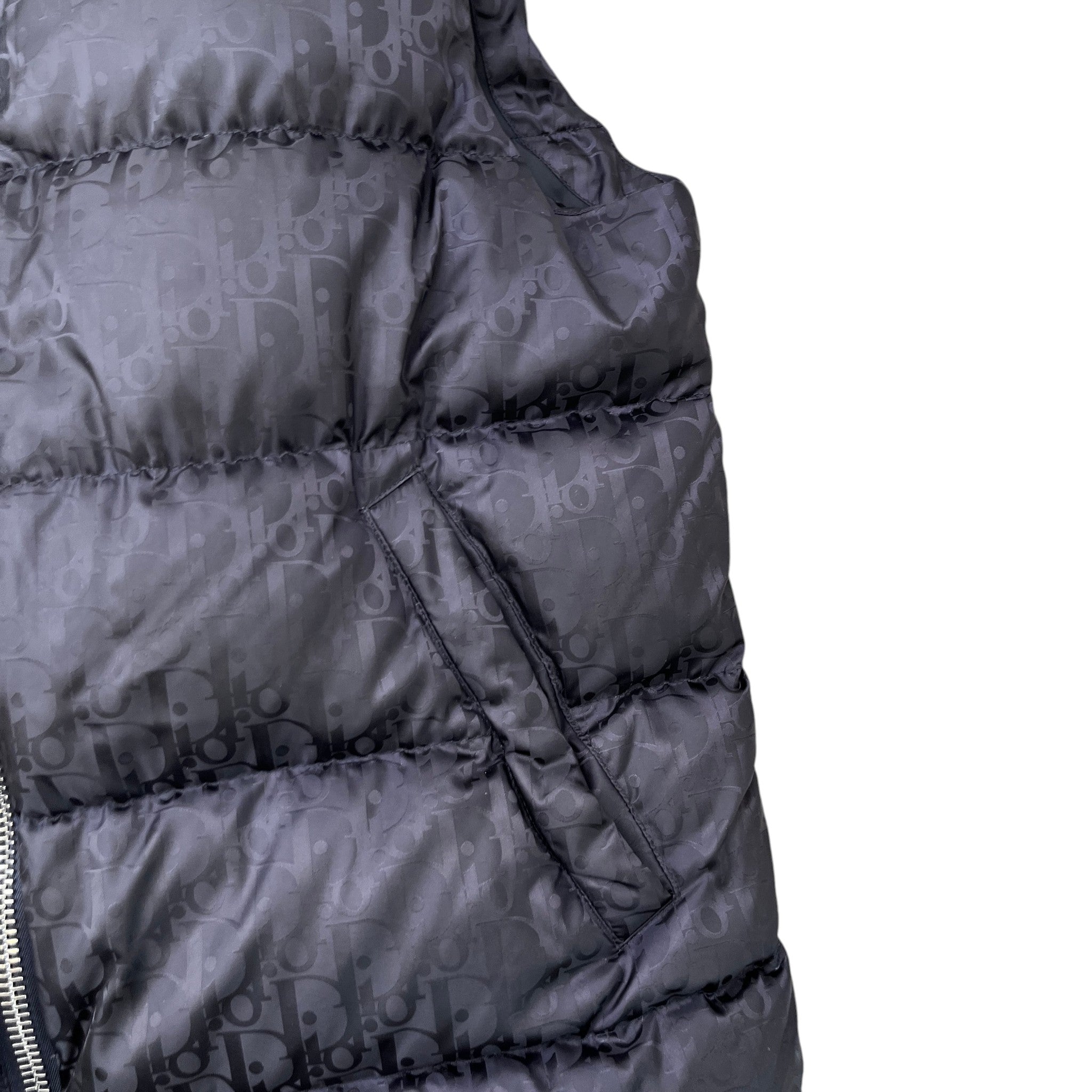 Men's Oblique Gilet Navy Size IT 46 / S