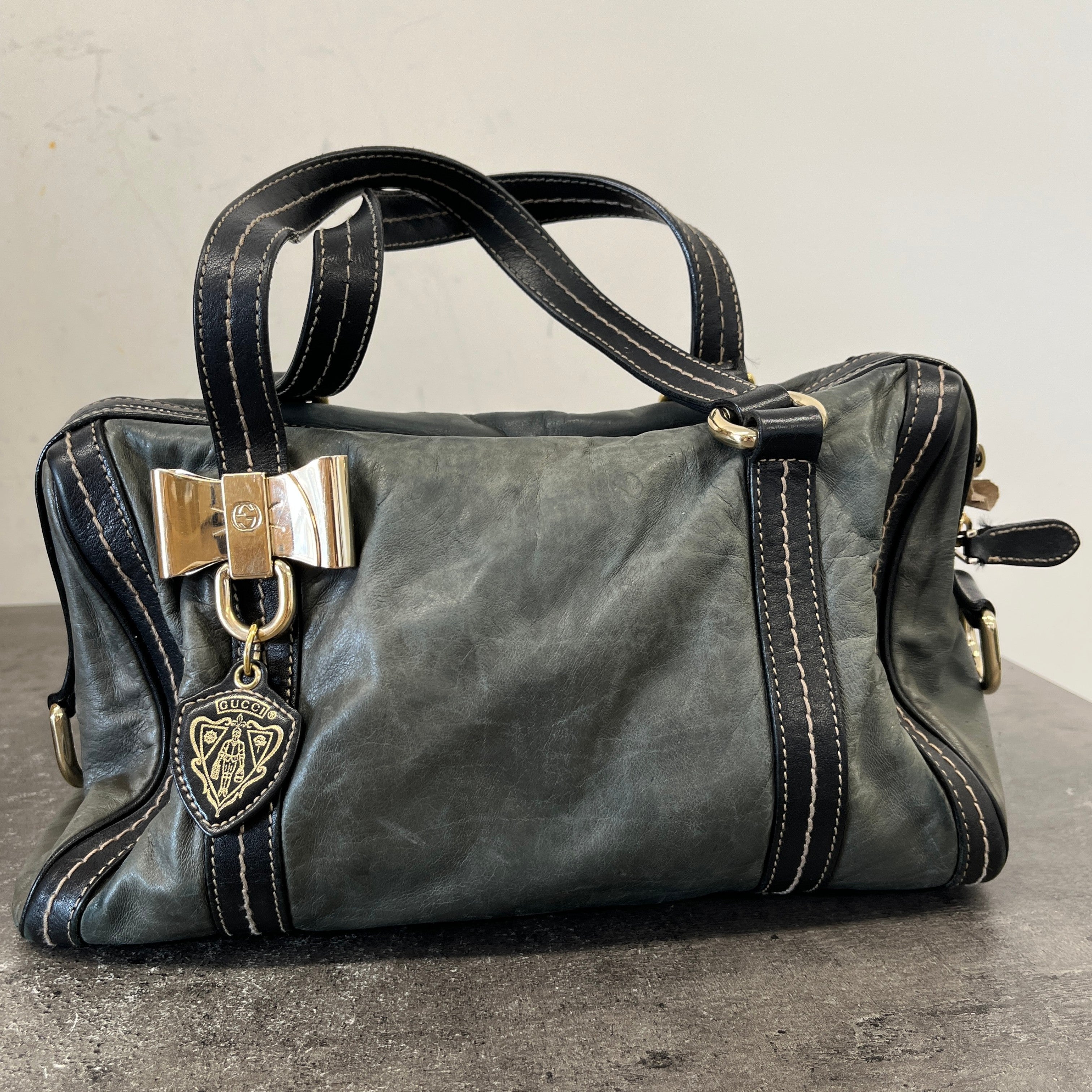 Women's Duchessa Boston Handbag Green