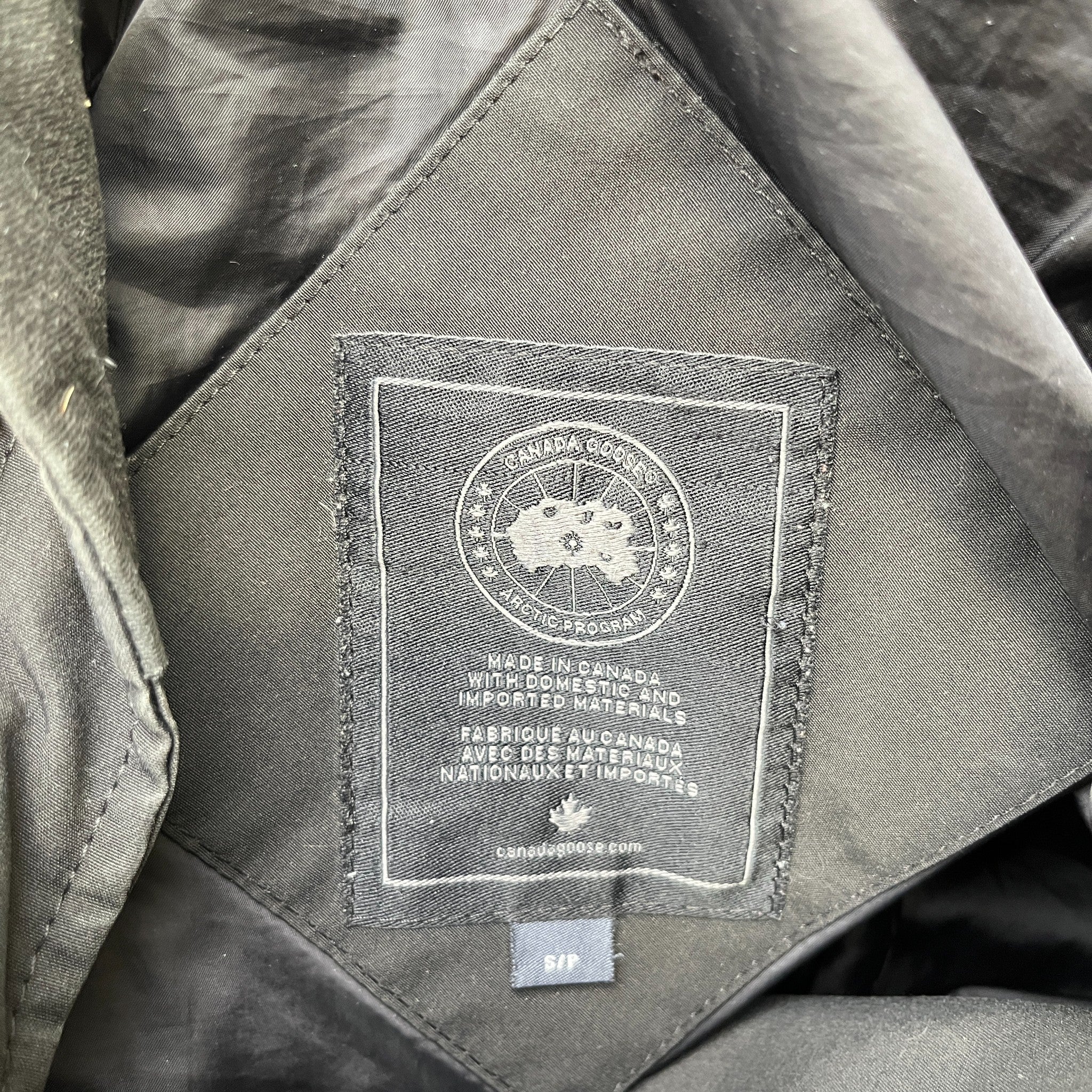 Men's Carson Down Jacket Black Size S