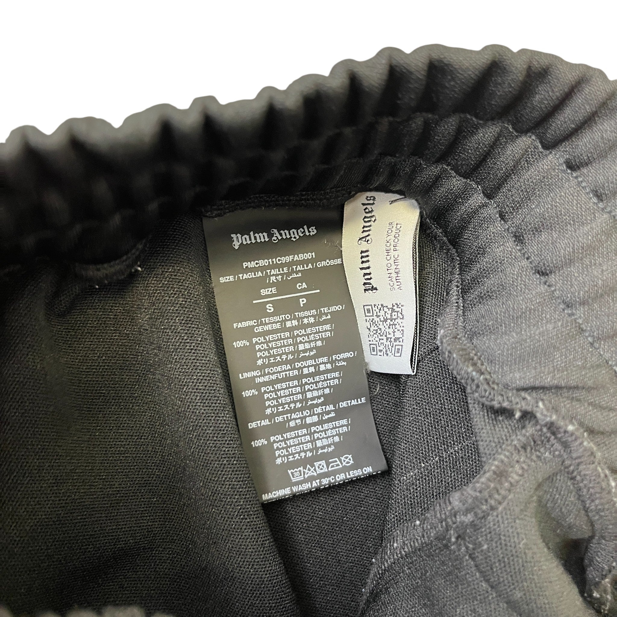 Men's Logo Print Shorts Black Size S