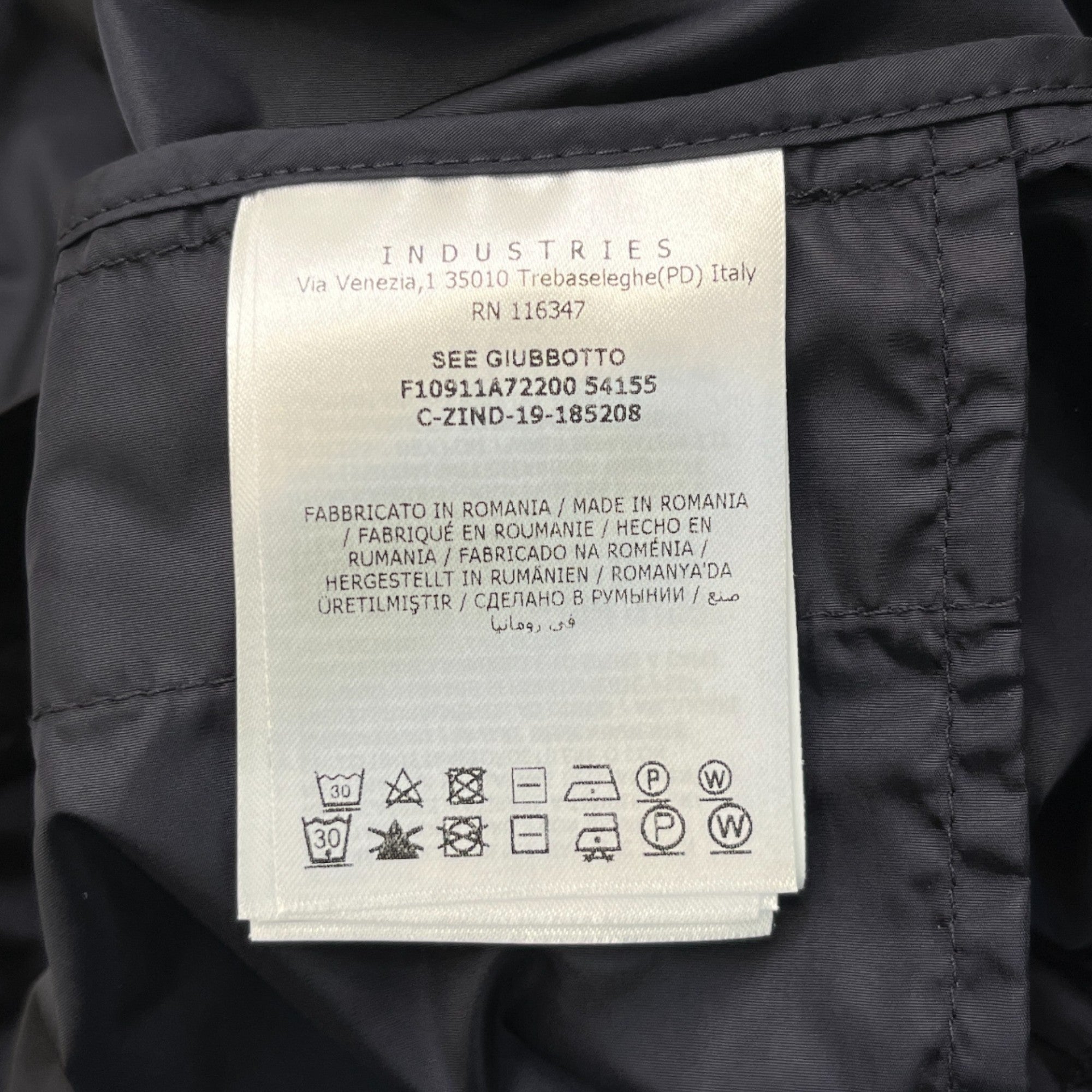 Men's See Jacket Navy Size 1 / S