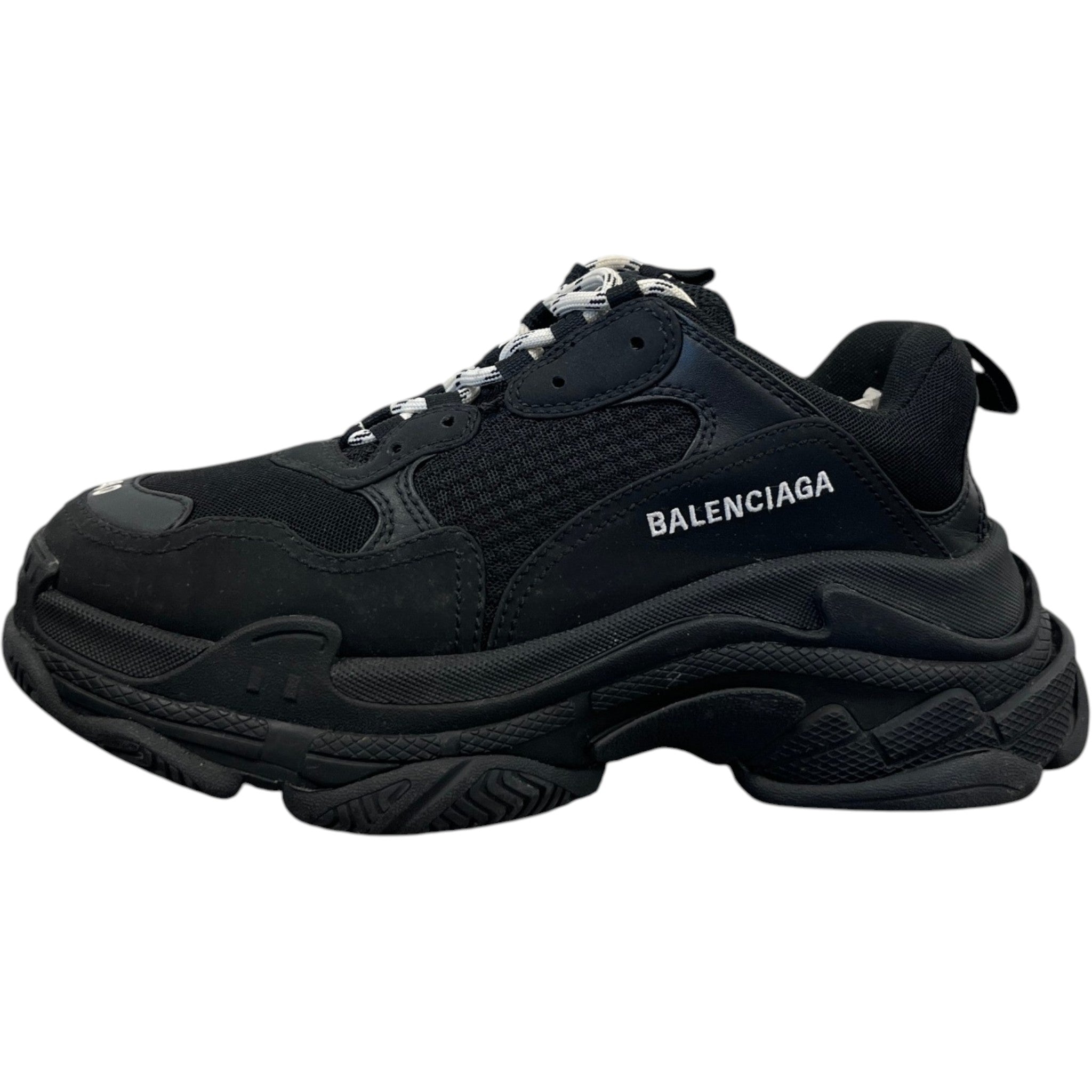 Men's Triple S Low Trainers Black Size EU 40 / UK 6