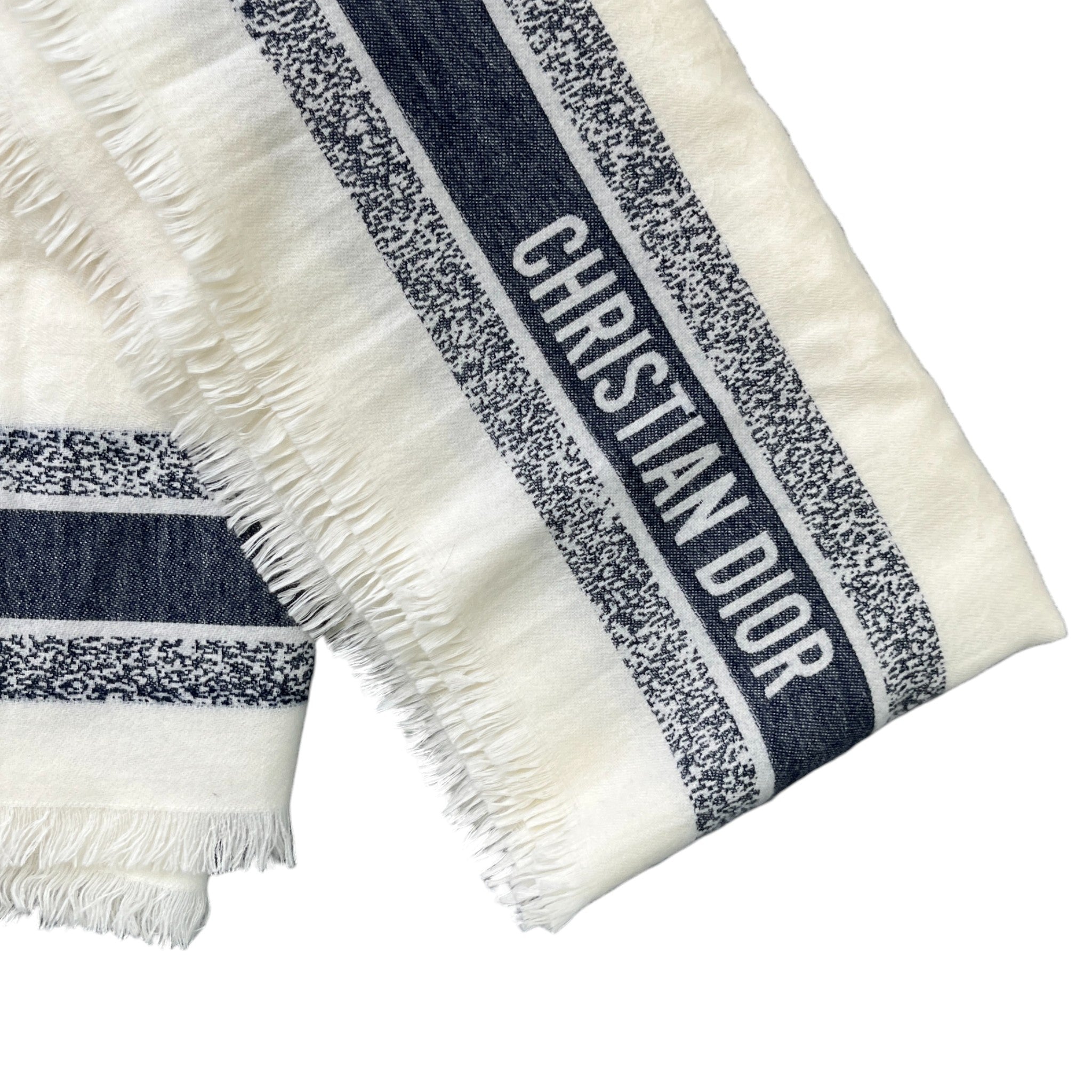 Women's Oblique Scarf Cream