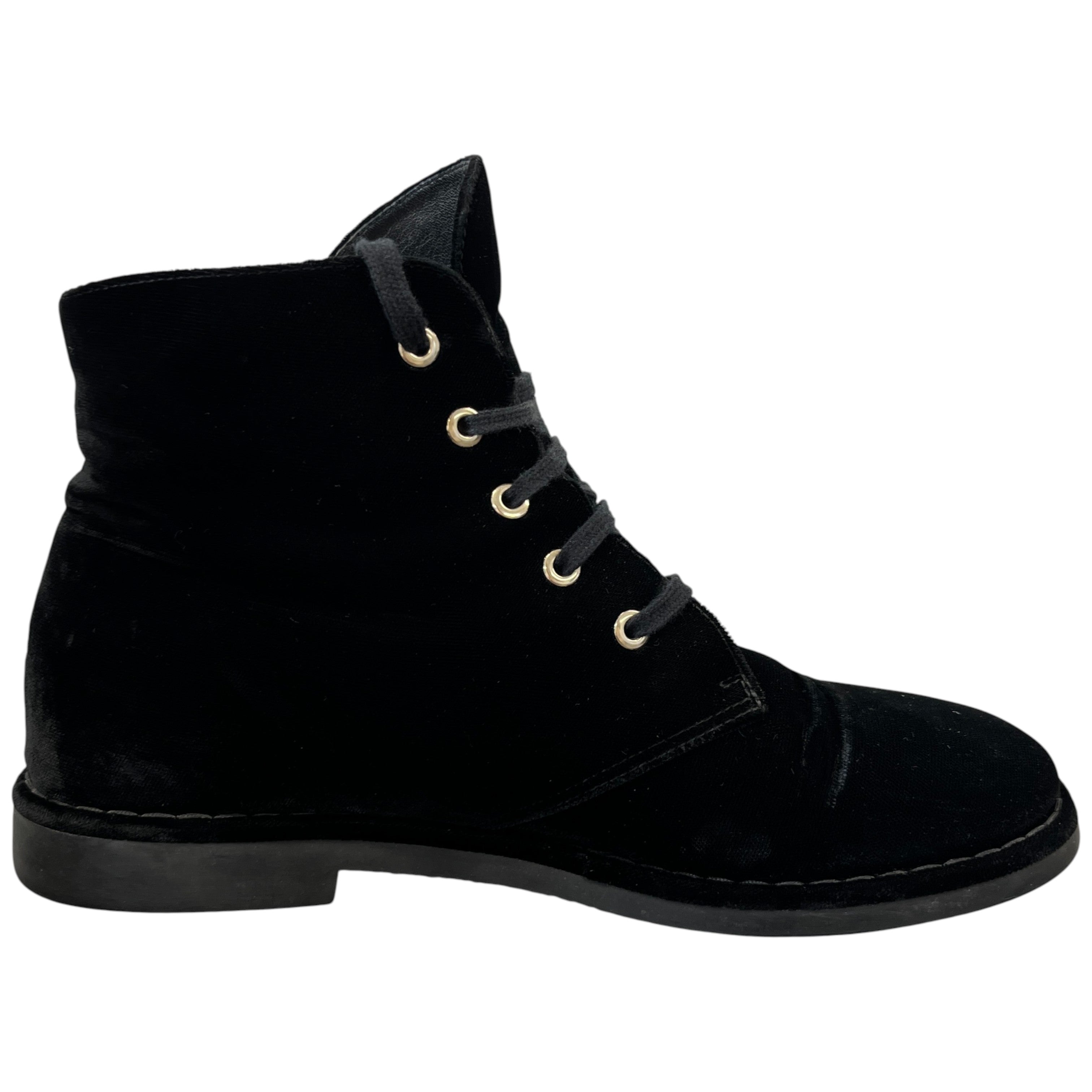 Women's Cc Logo Boots Black Size EU 39 / UK 6