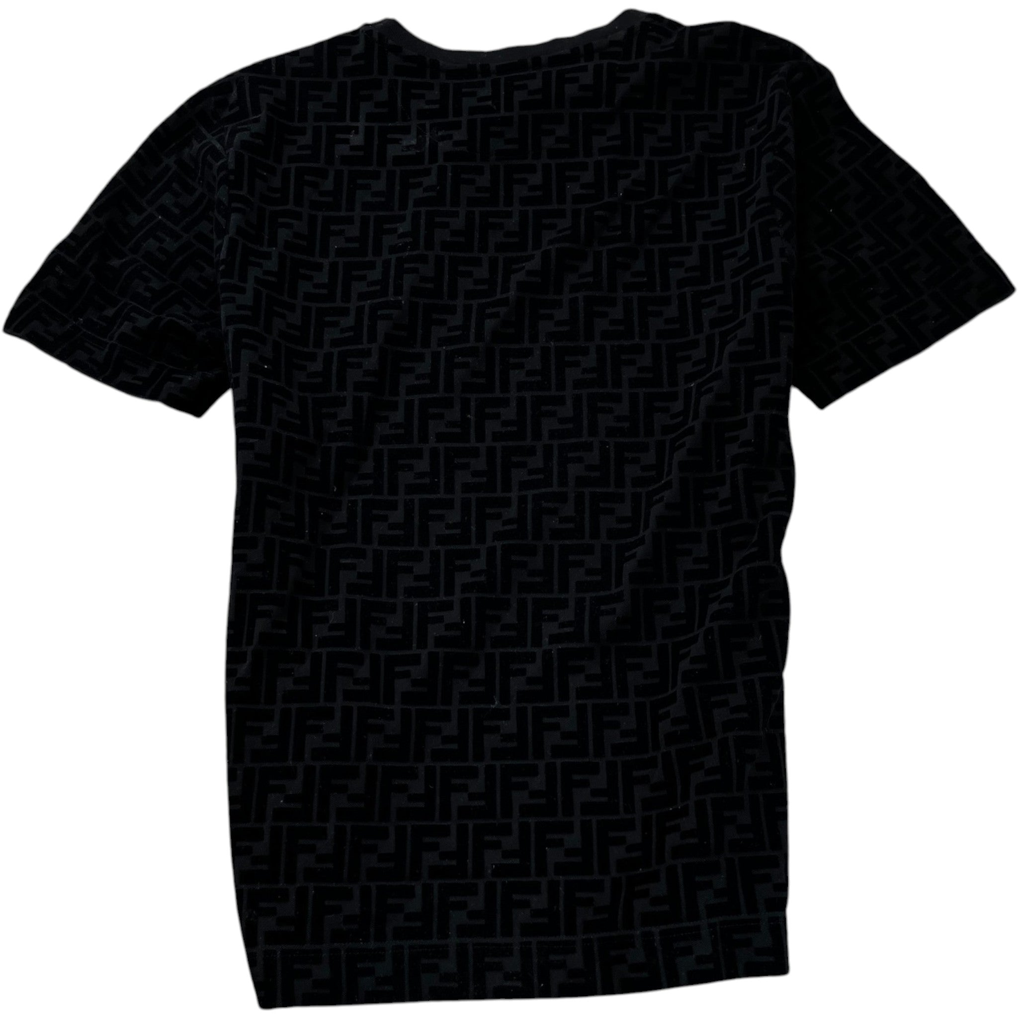 Men's Ff Monogram T-Shirt Black Size S