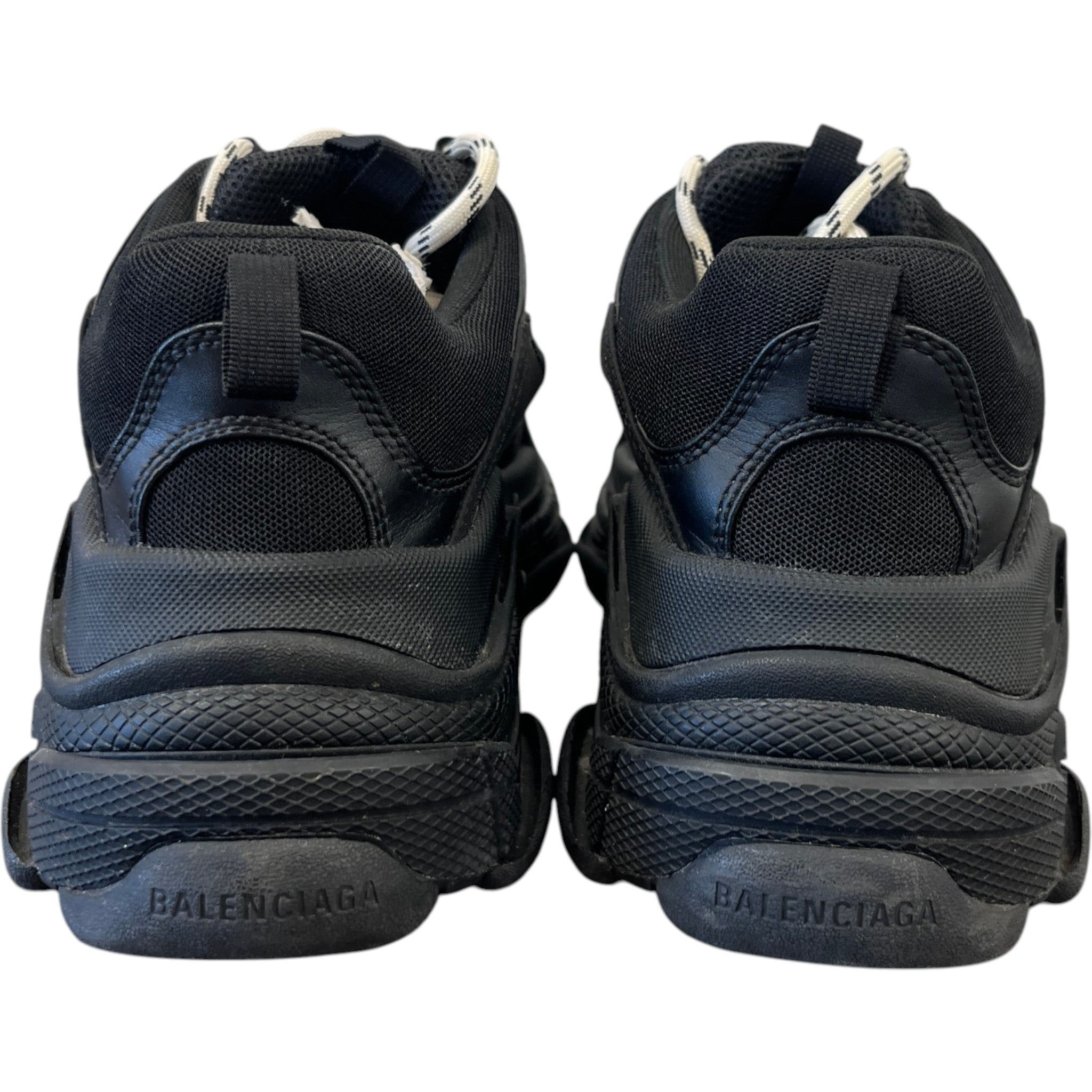 Men's Triple S Low Trainers Black Size EU 40 / UK 6