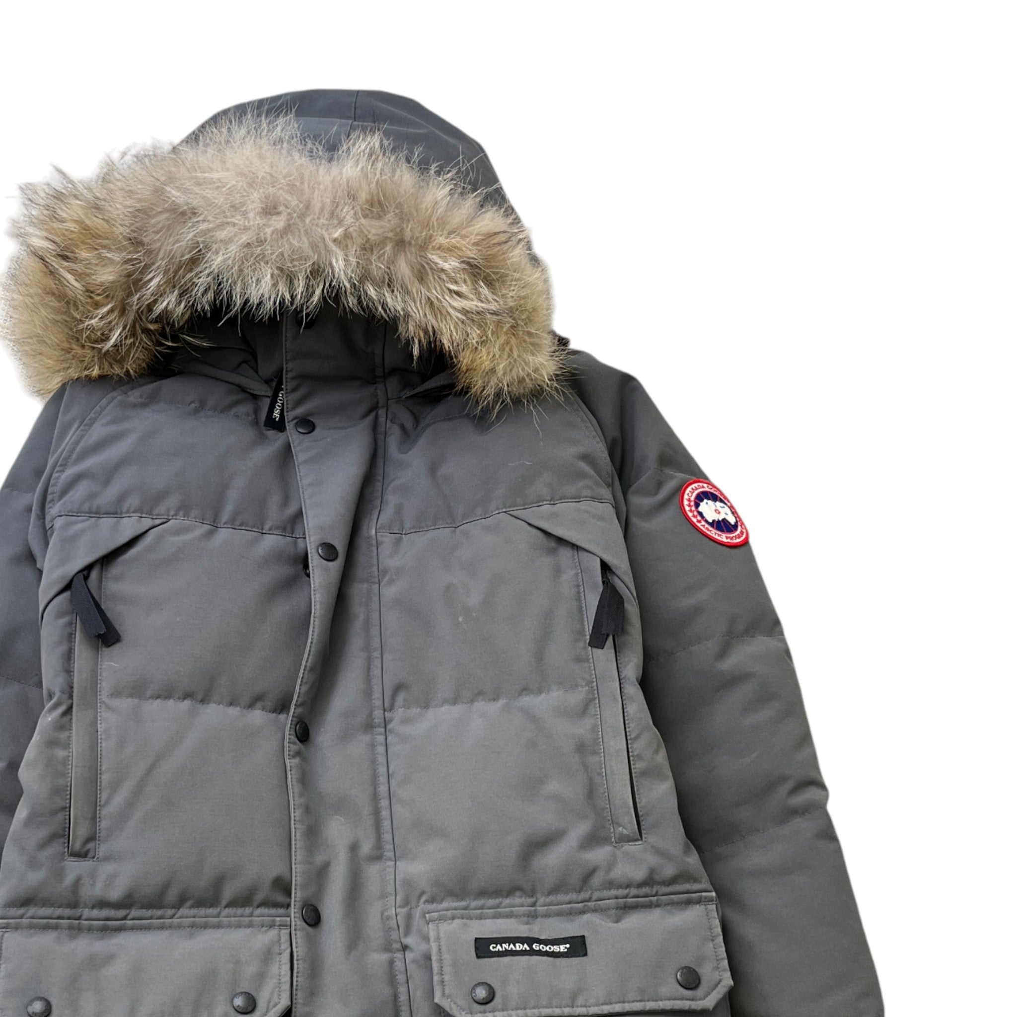 Men's Emory Down Jacket Grey Size S