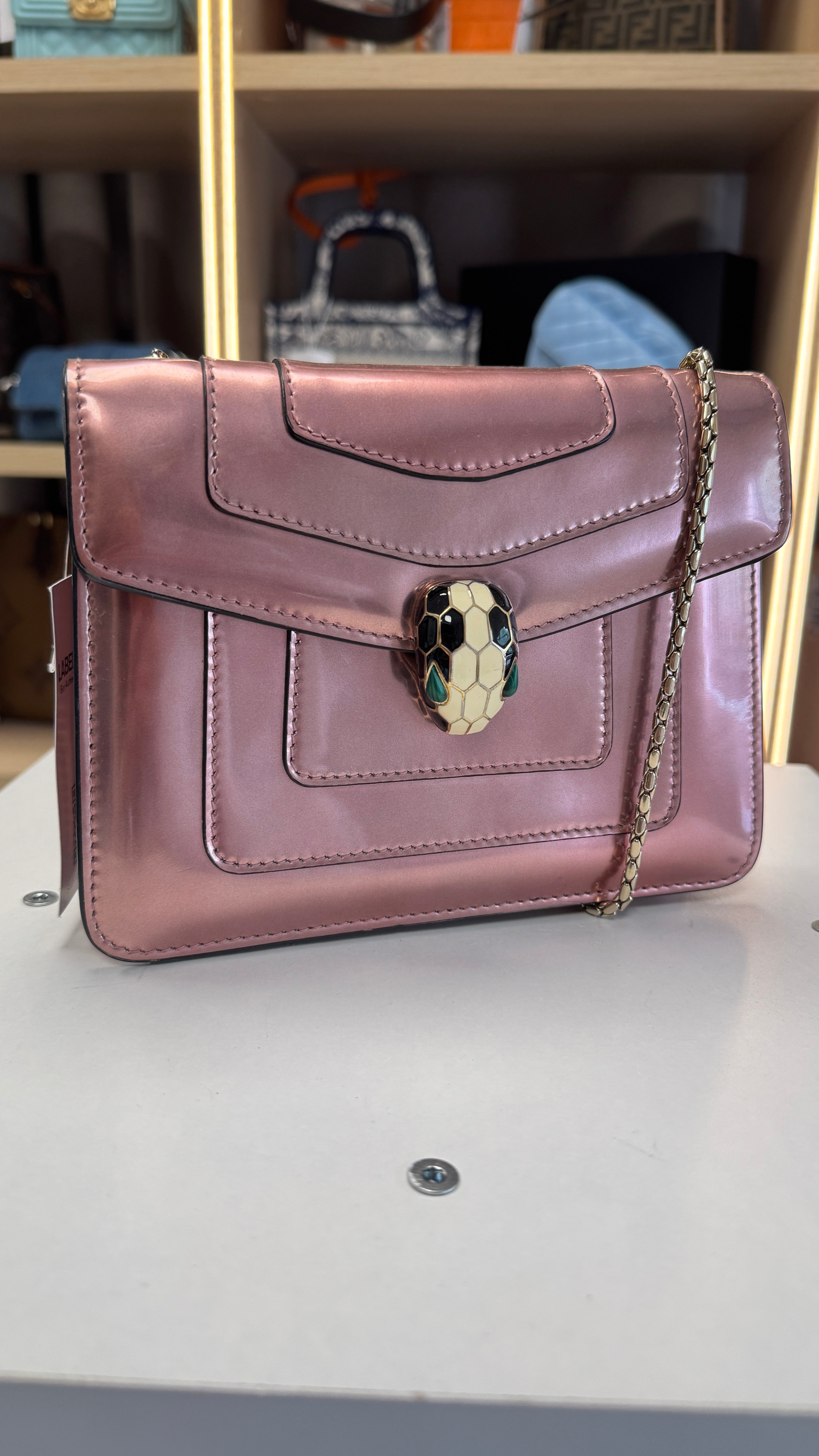 Women's Serpenti Forever Crossbody Bag Pink