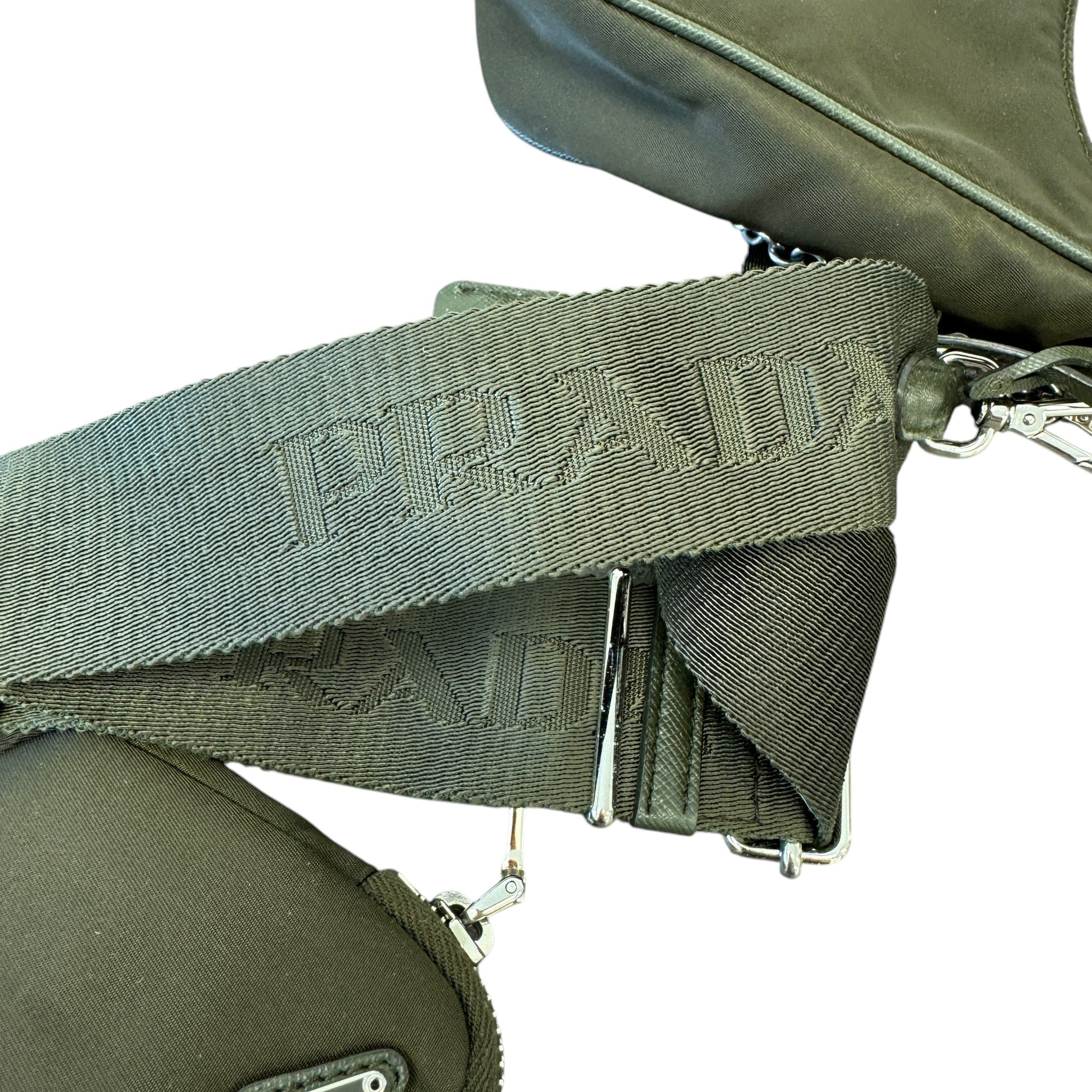 Women's Re-Edition 2005 Re-Nylon Bag Khaki
