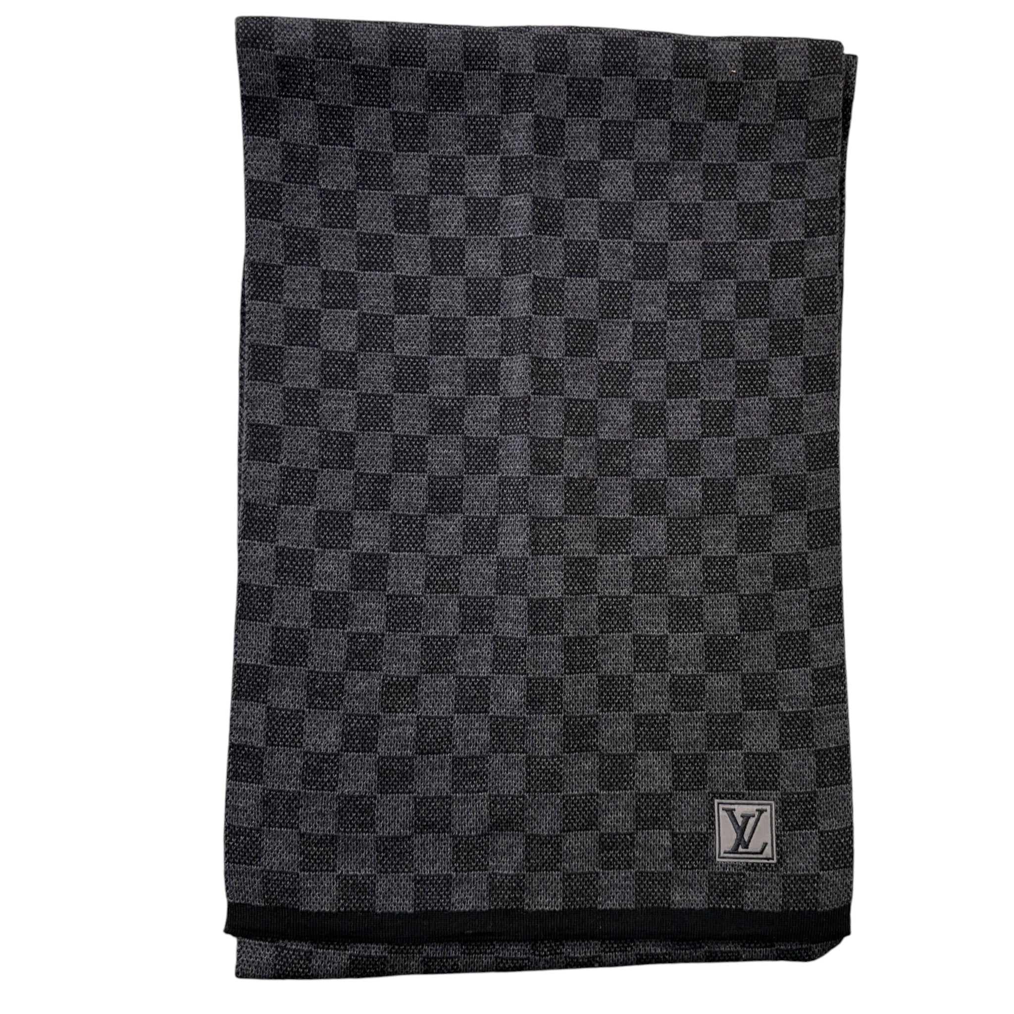Men's Néo Petit Damier Scarf Grey