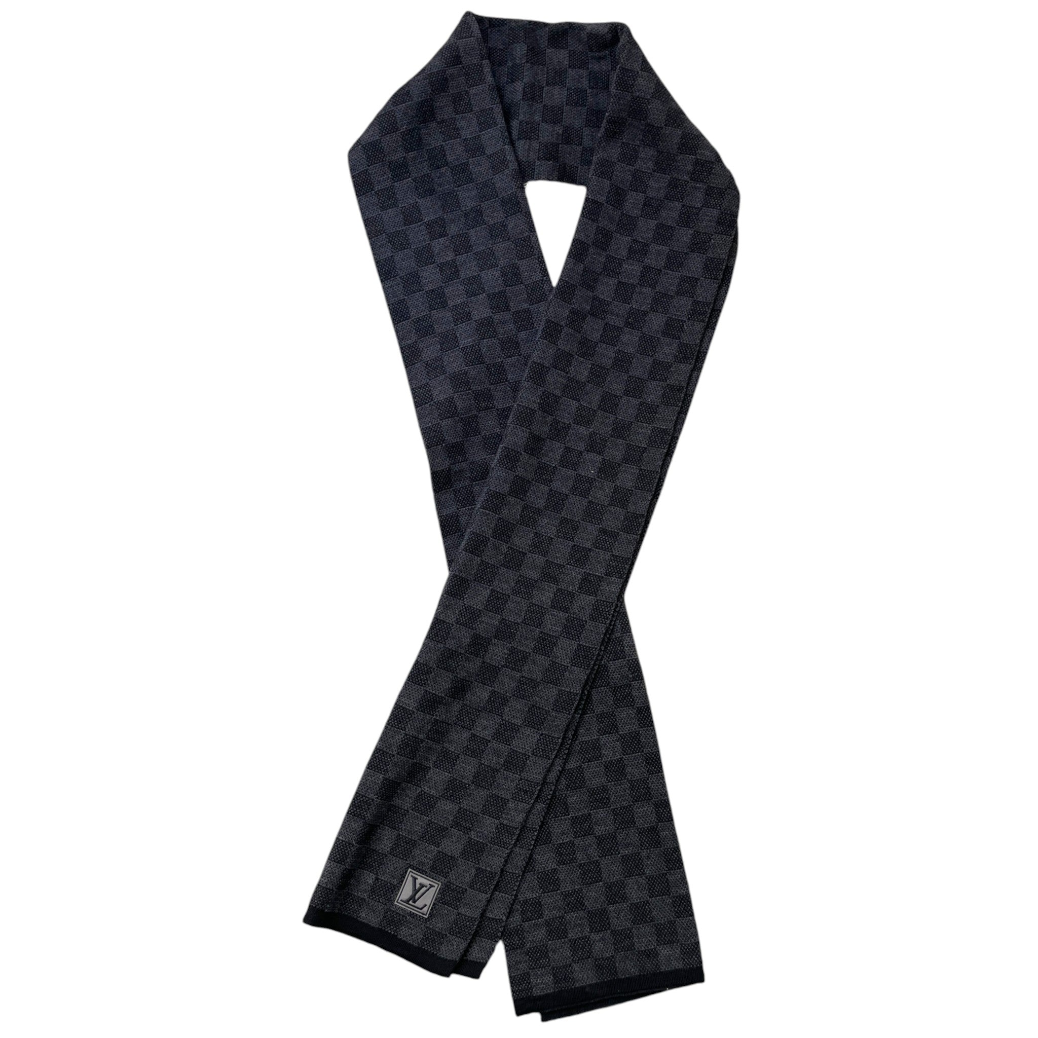 Men's Néo Petit Damier Scarf Grey