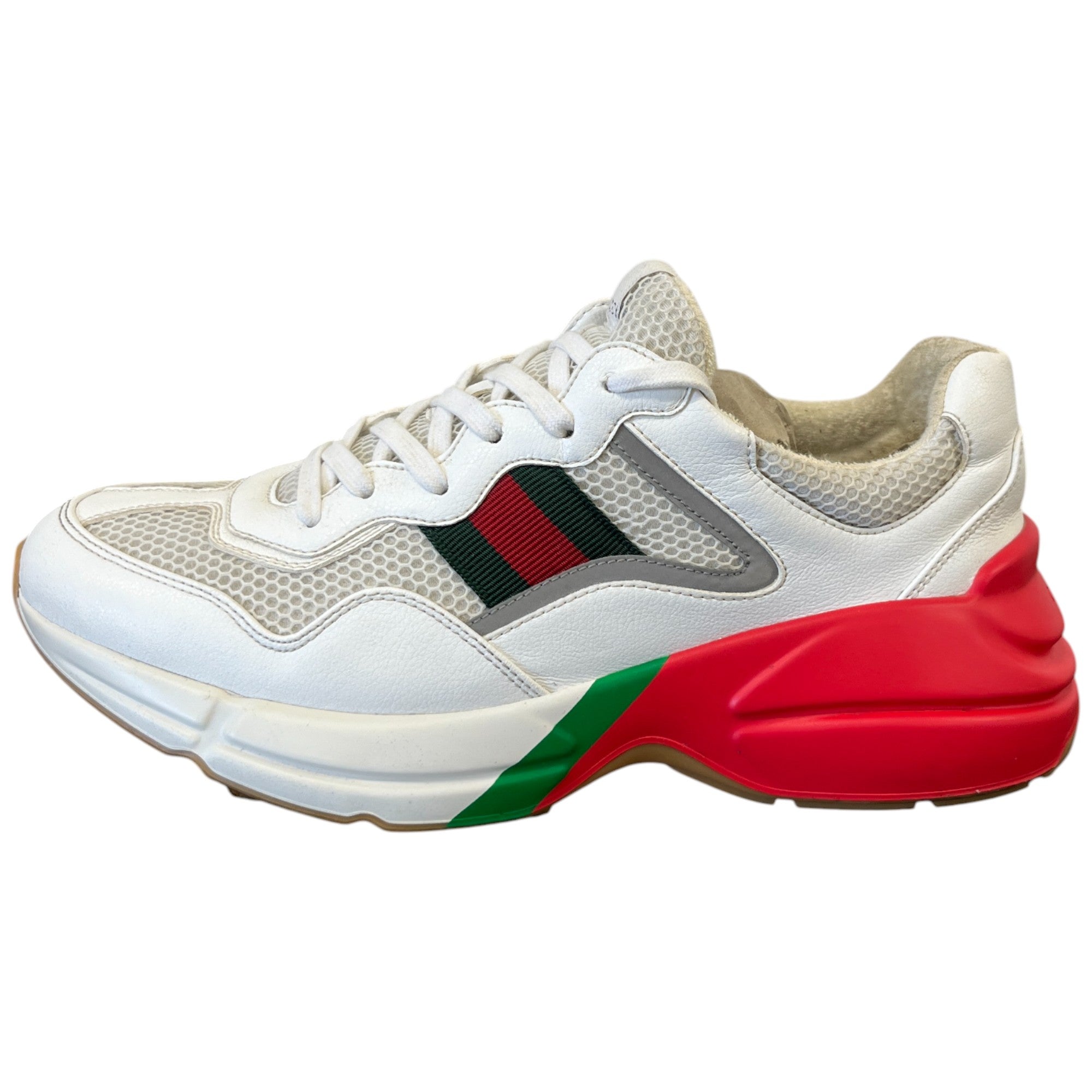 Men's Rhyton Low Trainers White Size EU 43 / UK 9