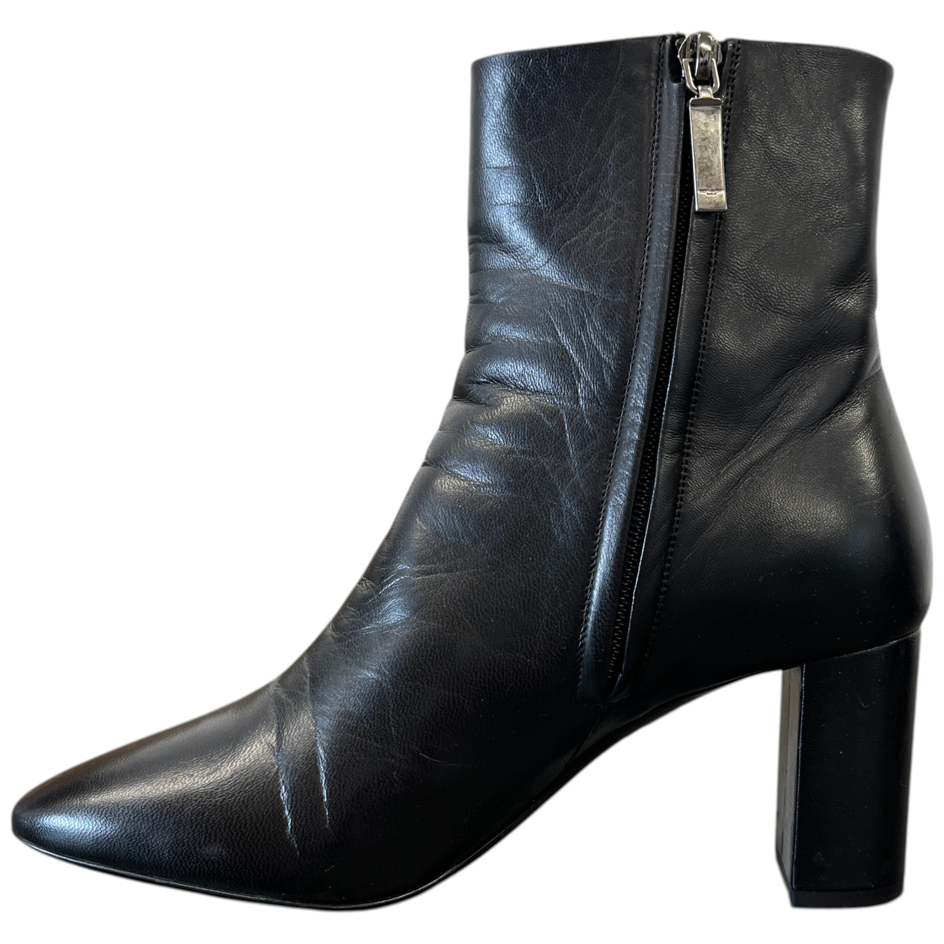 Women's Lou Heeled Ankle Boots Black Size EU 38 / UK 5