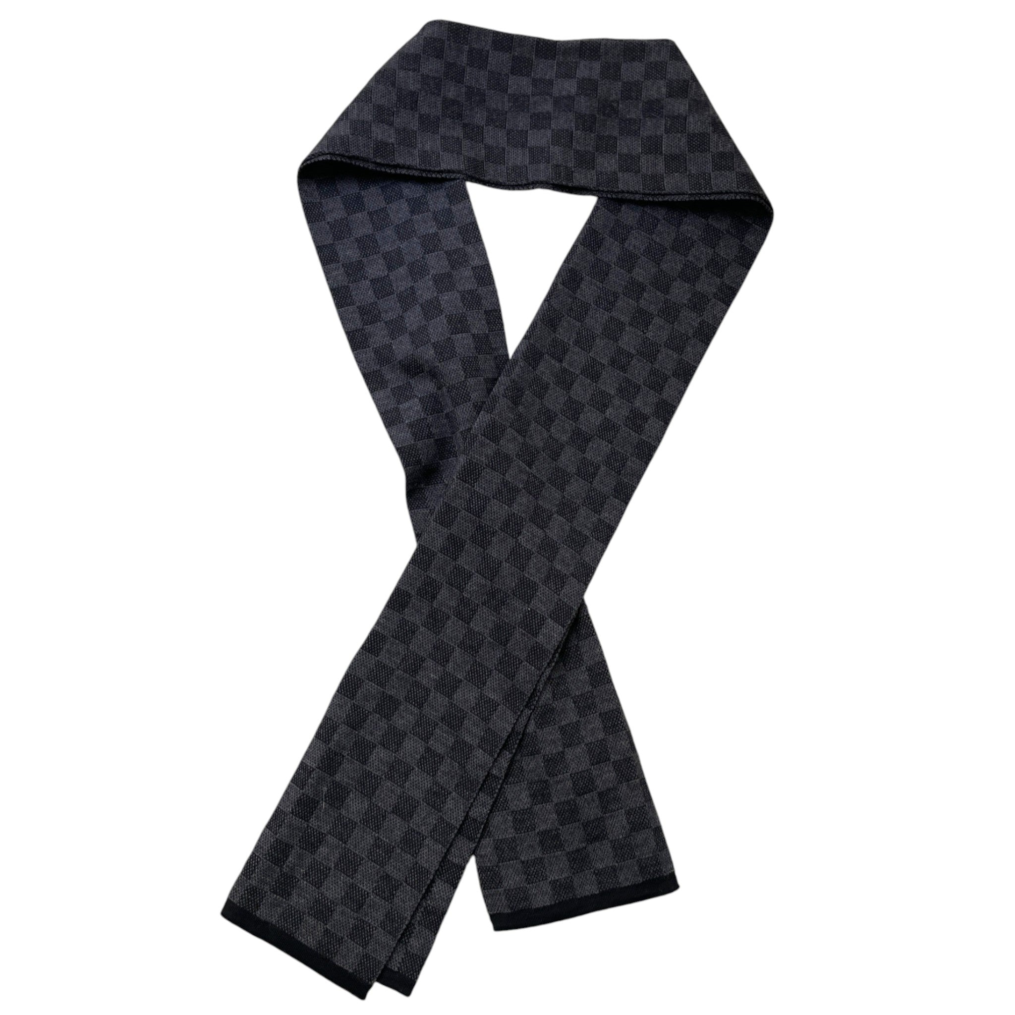 Men's Néo Petit Damier Scarf Grey