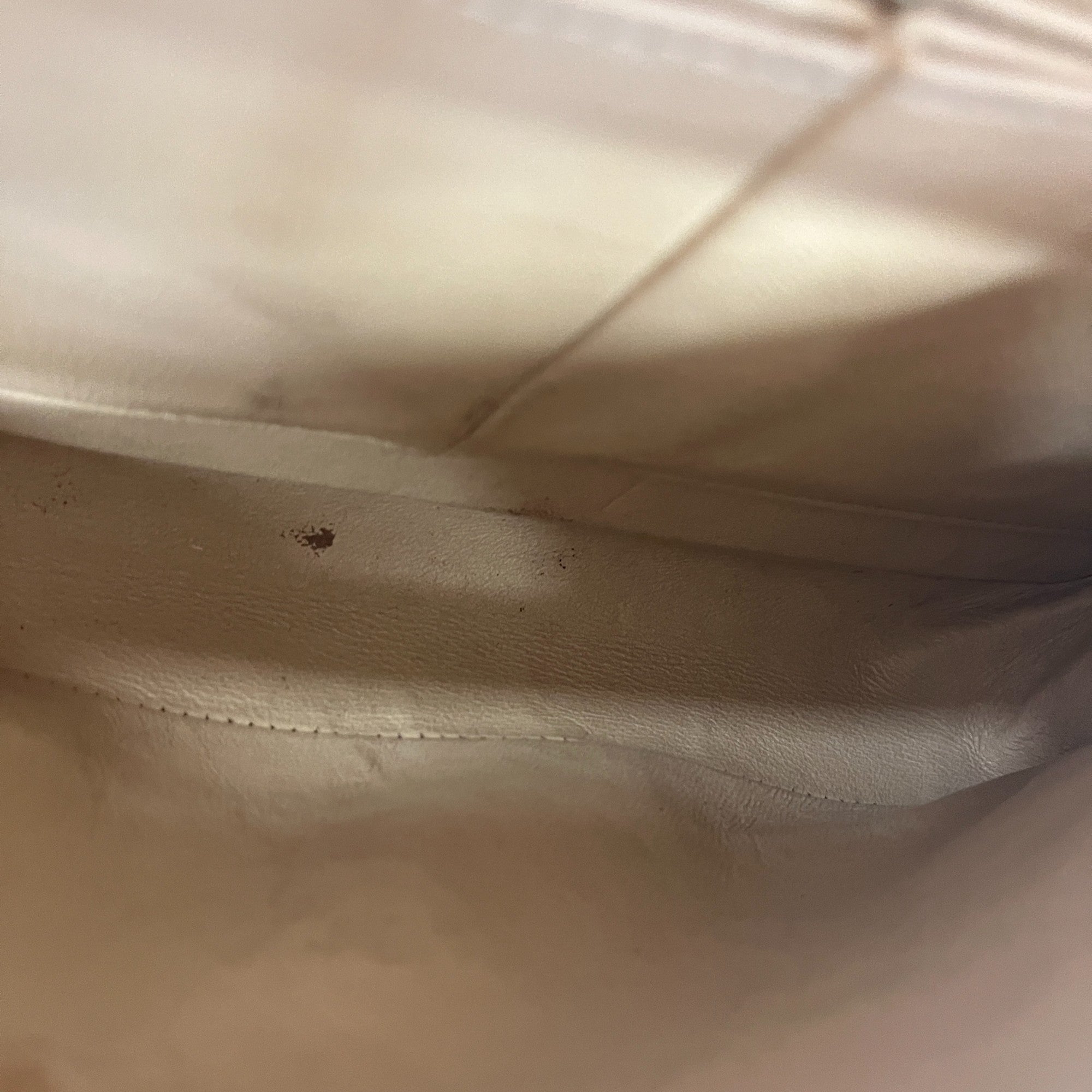 Women's Classic Double Flap Medium Lambskin Handbag Beige