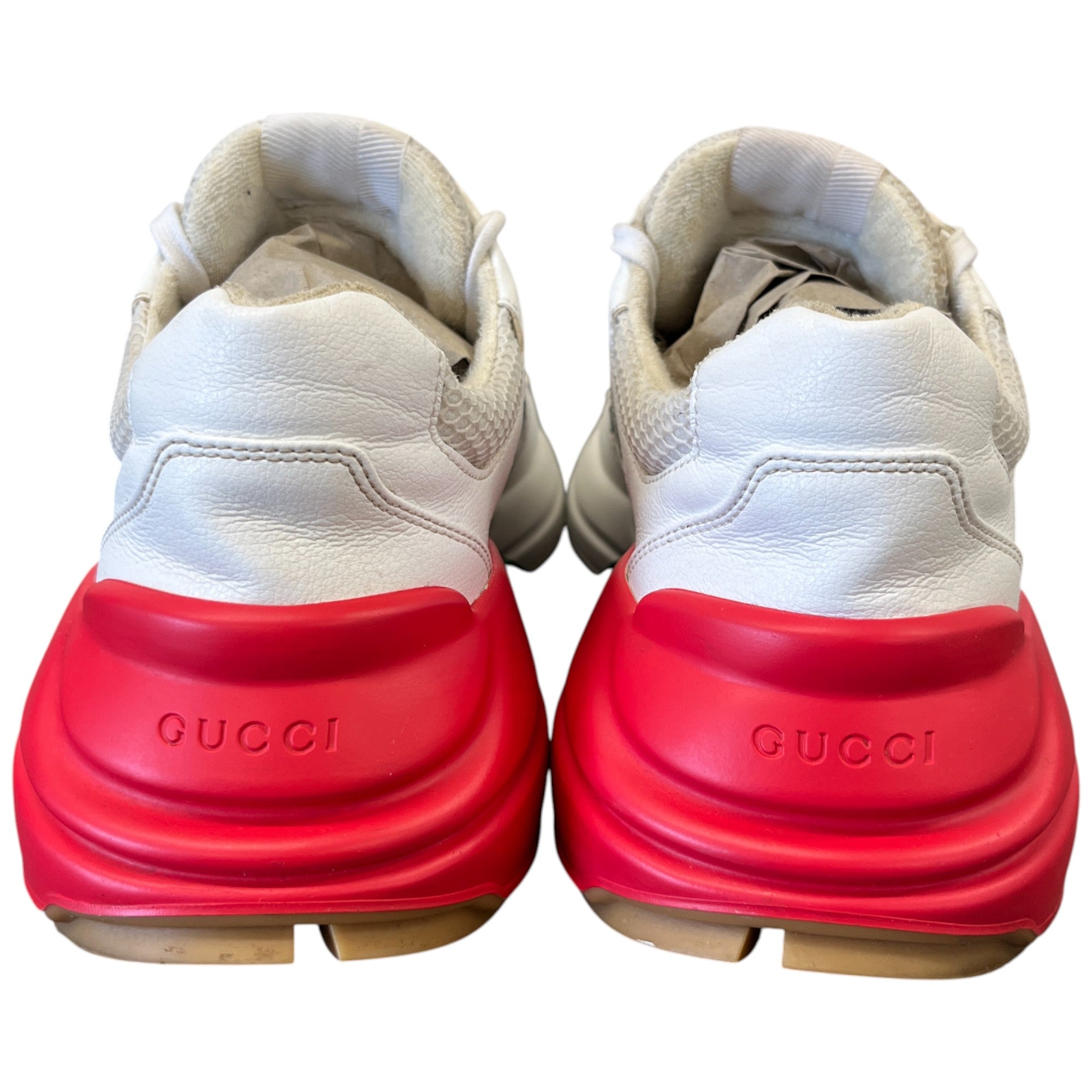 Men's Rhyton Low Trainers White Size EU 43 / UK 9