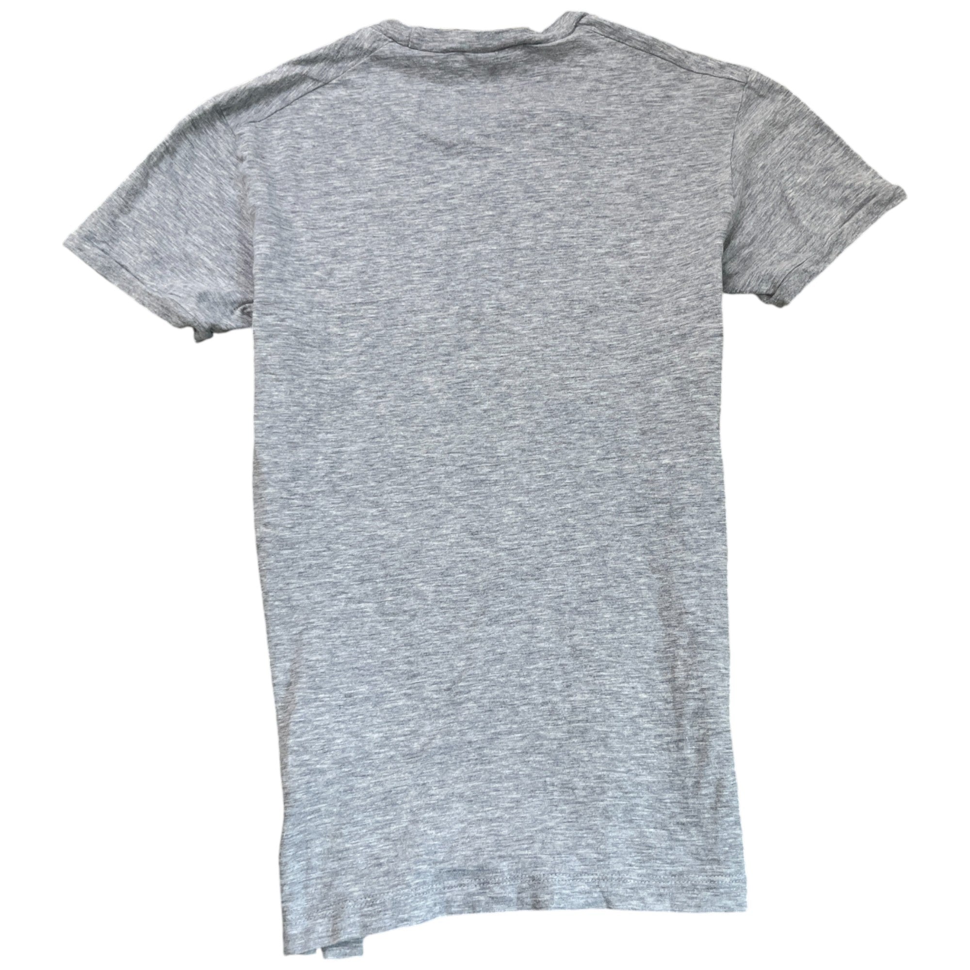 Men's Logo Print T-Shirt Grey Size M