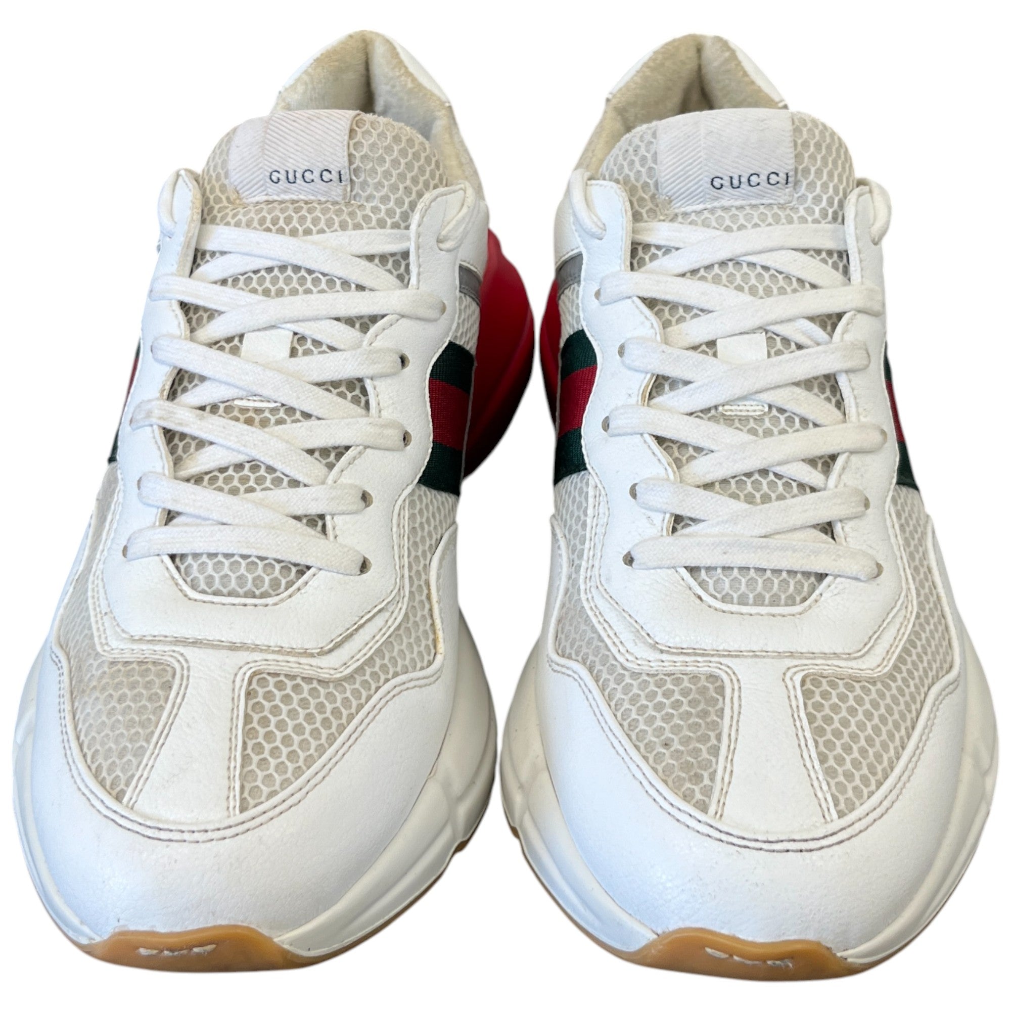 Men's Rhyton Low Trainers White Size EU 43 / UK 9