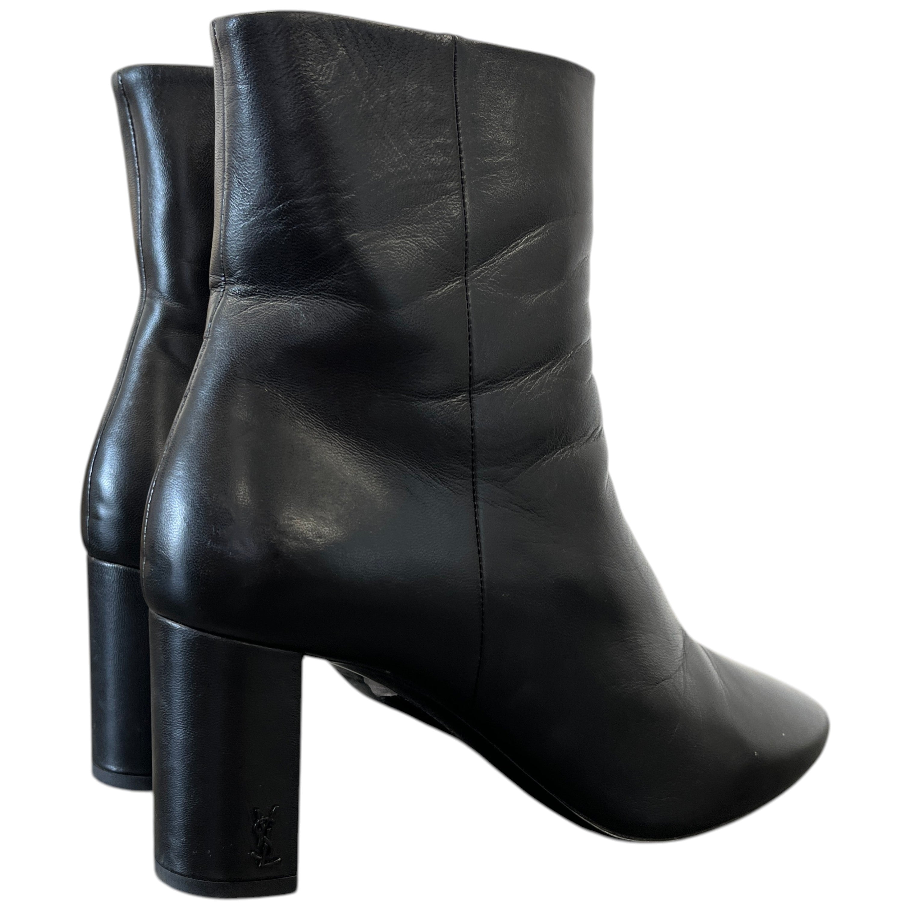 Women's Lou Heeled Ankle Boots Black Size EU 38 / UK 5