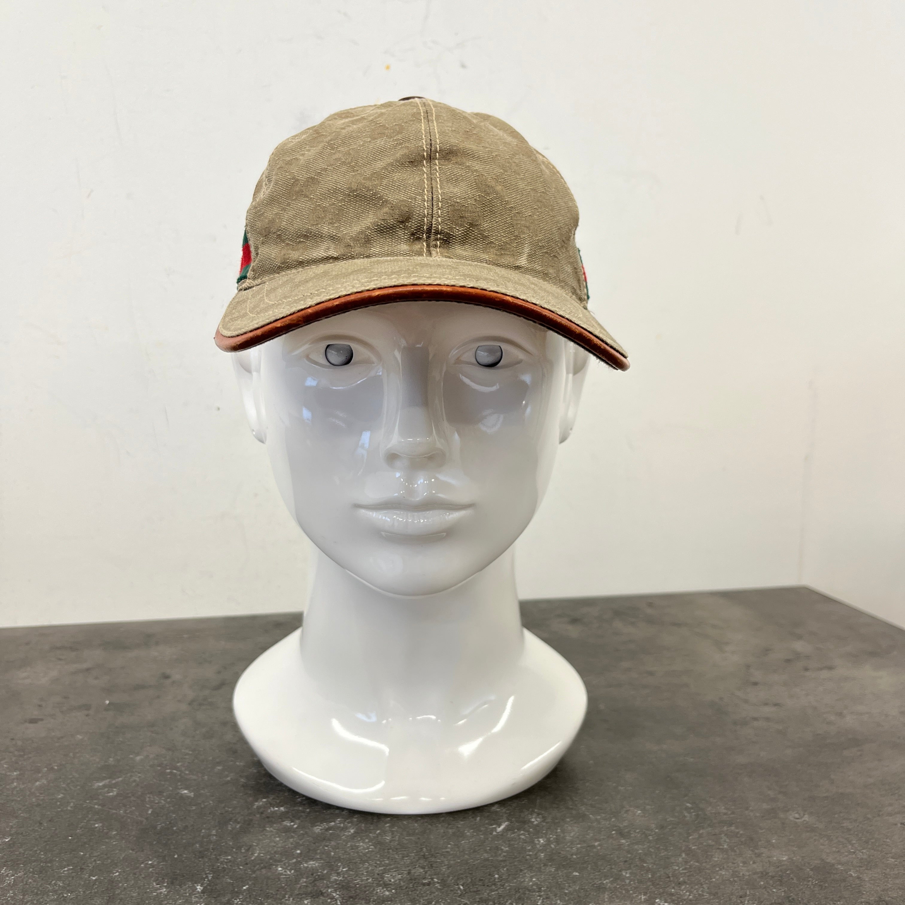 Men's Gg Supreme Cap Brown