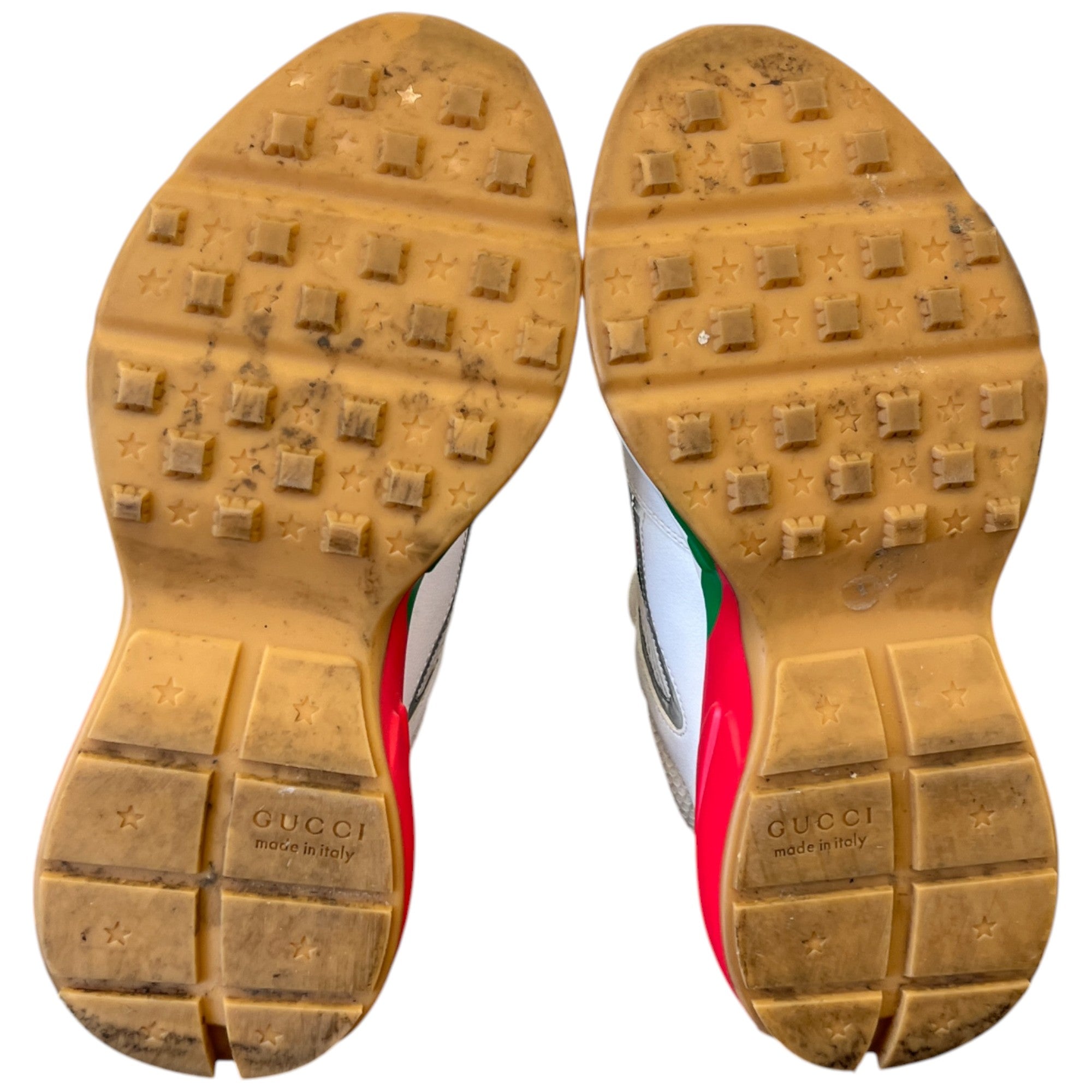 Men's Rhyton Low Trainers White Size EU 43 / UK 9