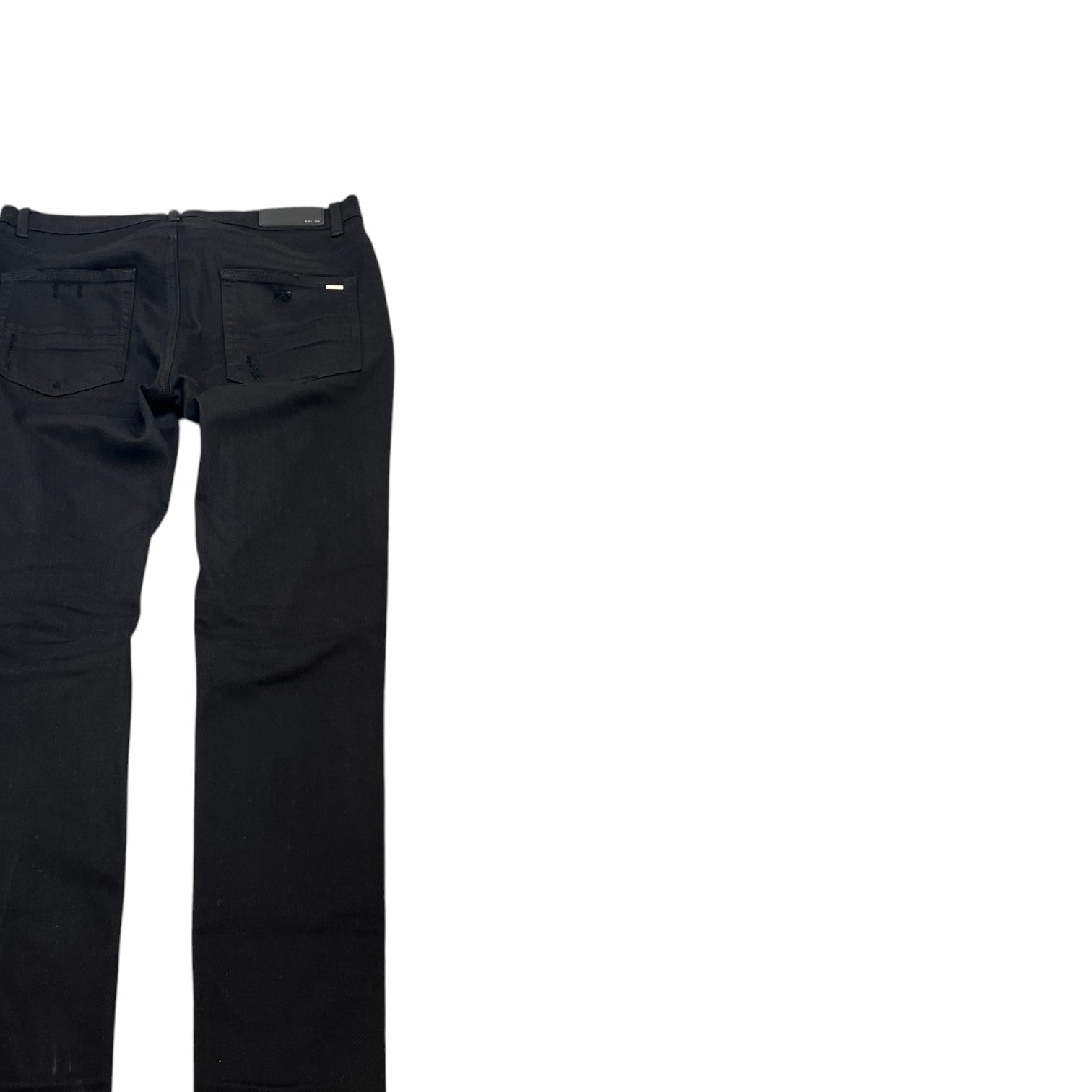 Men's Distressed Jeans Black Size Waist 32"