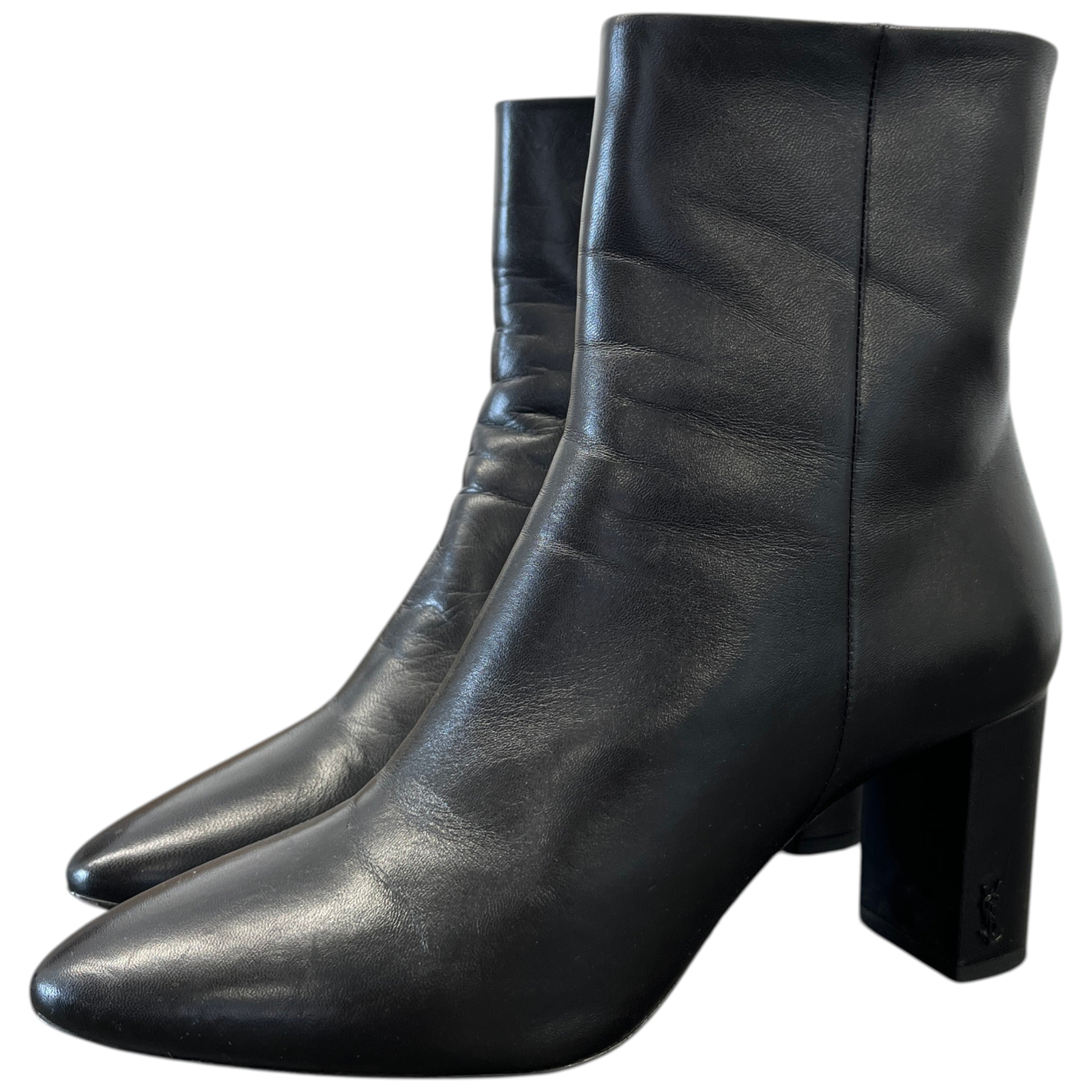 Women's Lou Heeled Ankle Boots Black Size EU 38 / UK 5