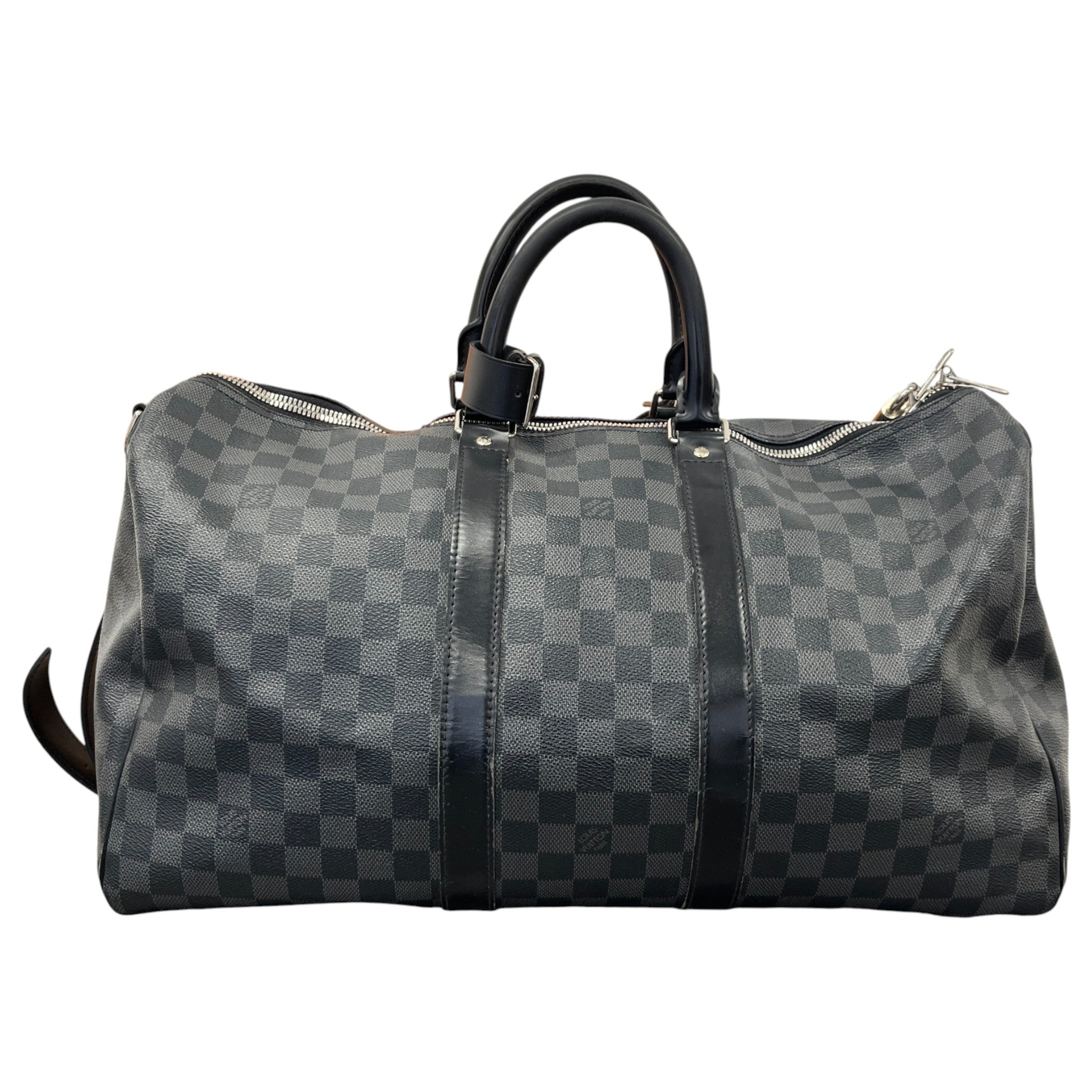 Men's Damier Graphite Keepall Bandoulière 45 Bag Black
