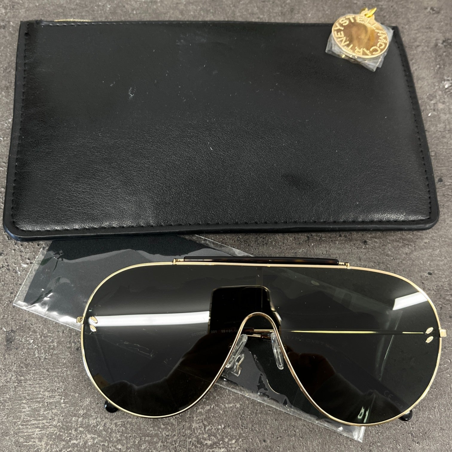 Women's Sc0056S Sunglasses Gold