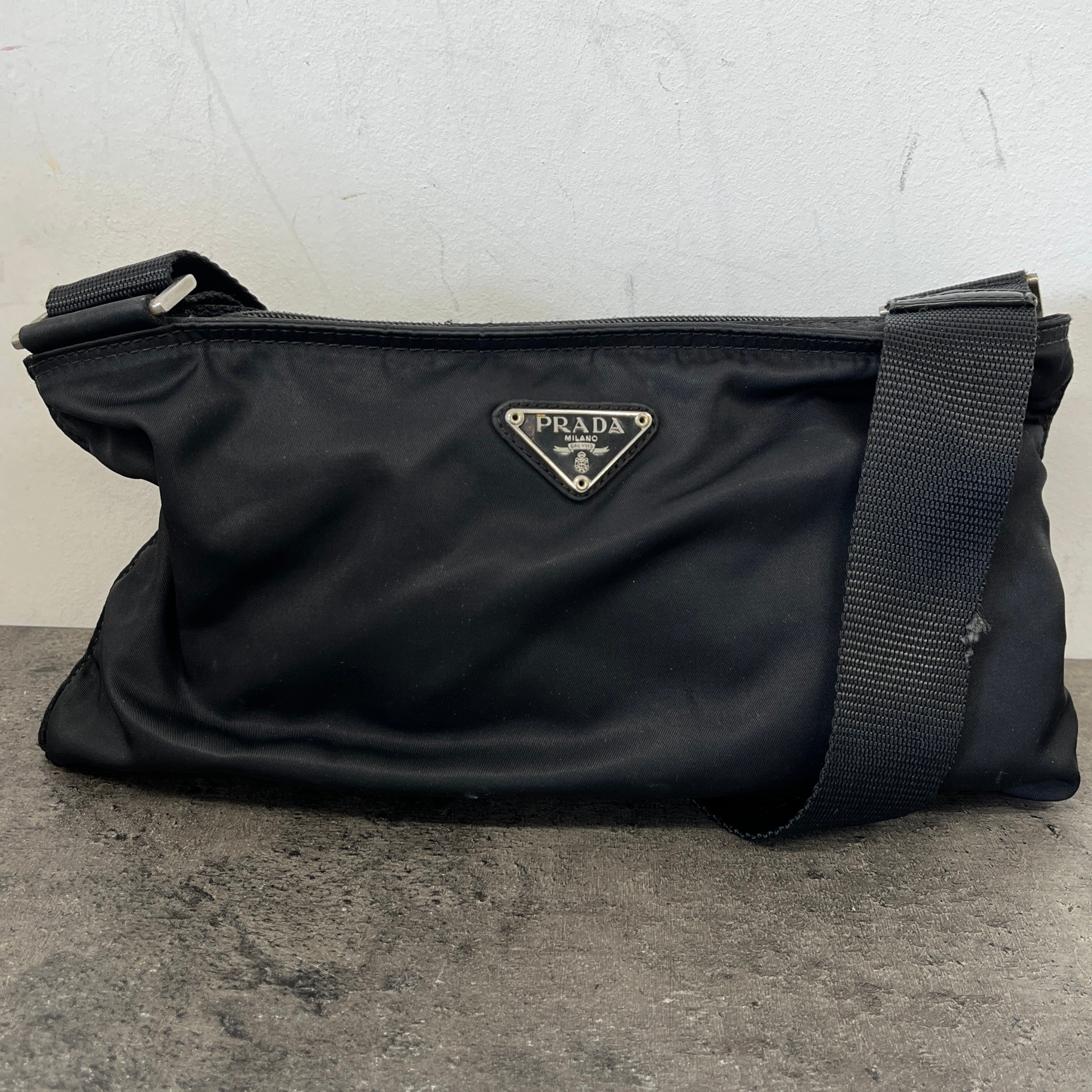 Men's Re-Nylon Bag Black