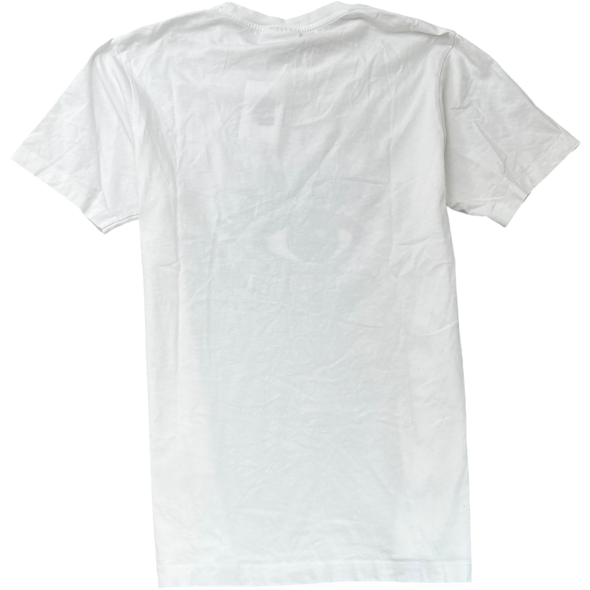 Men's Logo Print T-Shirt White Size M