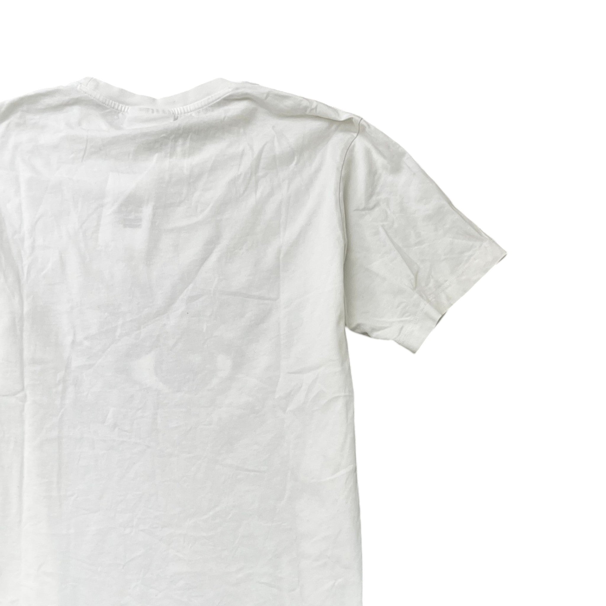 Men's Logo Print T-Shirt White Size M