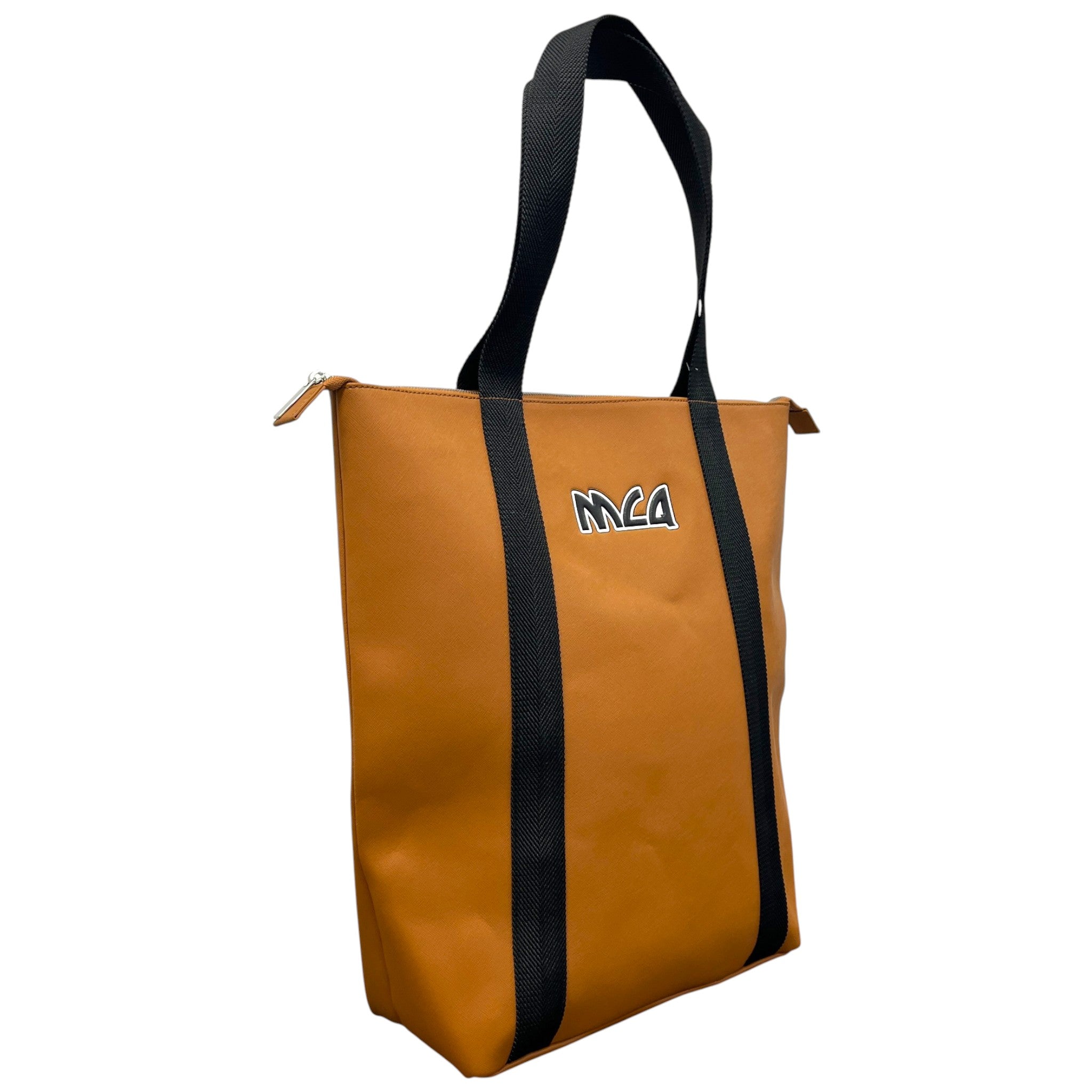 Women's Logo Print Bag Tan